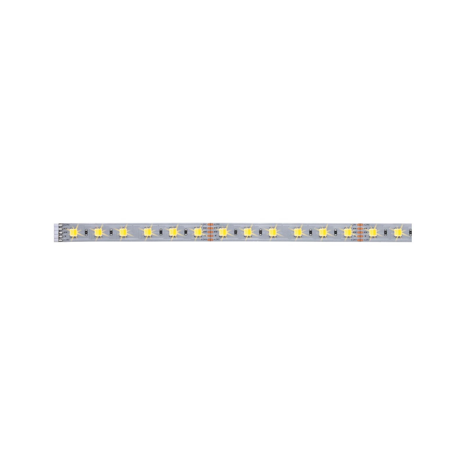 Paulmann LED-Streifen »MaxLED Stripe 1m 6,2W 24V Silber Kunststoff«, 1 St.-flammig, TunableWhite