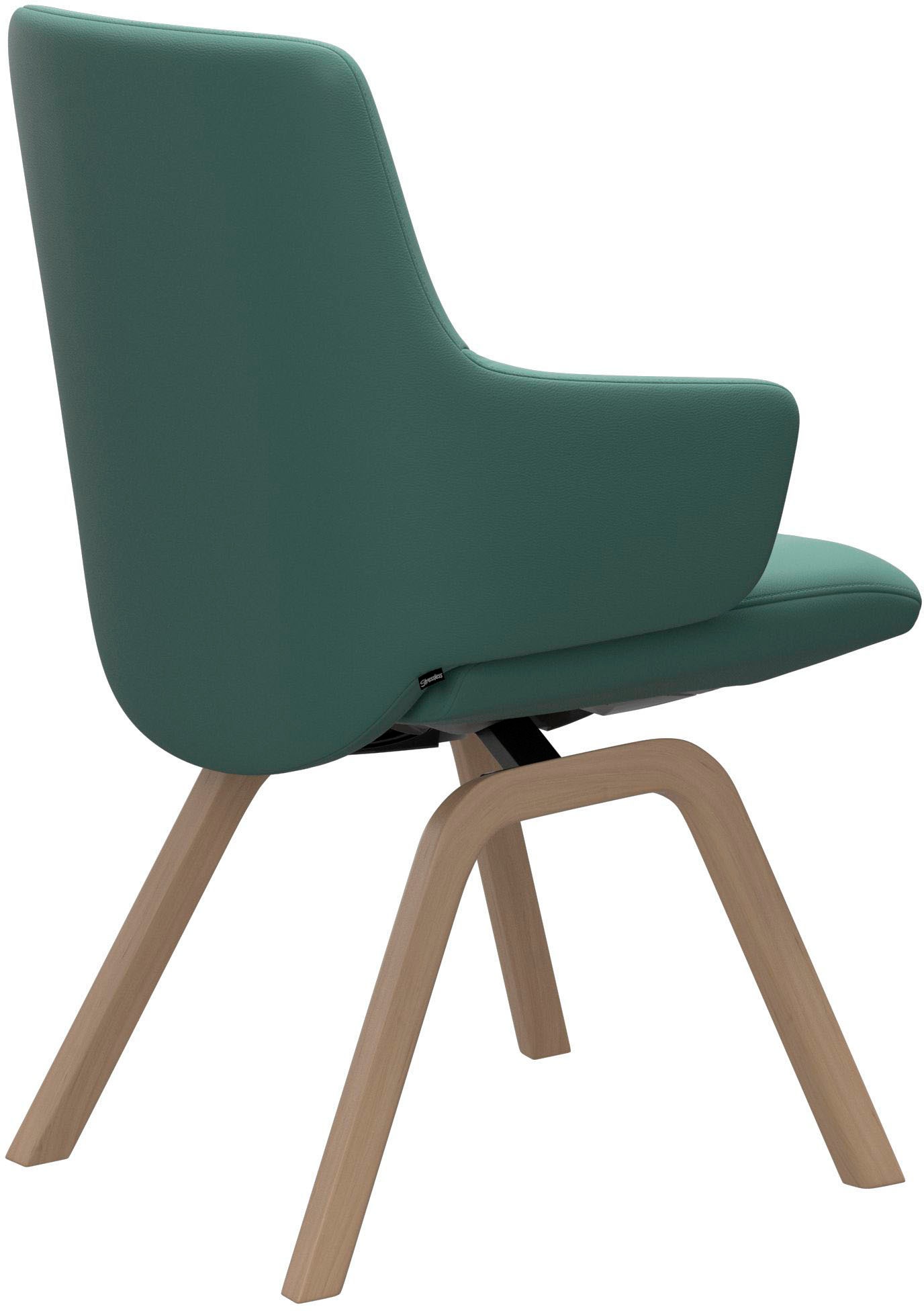 Stressless® Polsterstuhl »Laurel«, Leder PALOMA, Low Back mit Armlehne, Größe L, mit schräggestellten Beinen in Walnuss