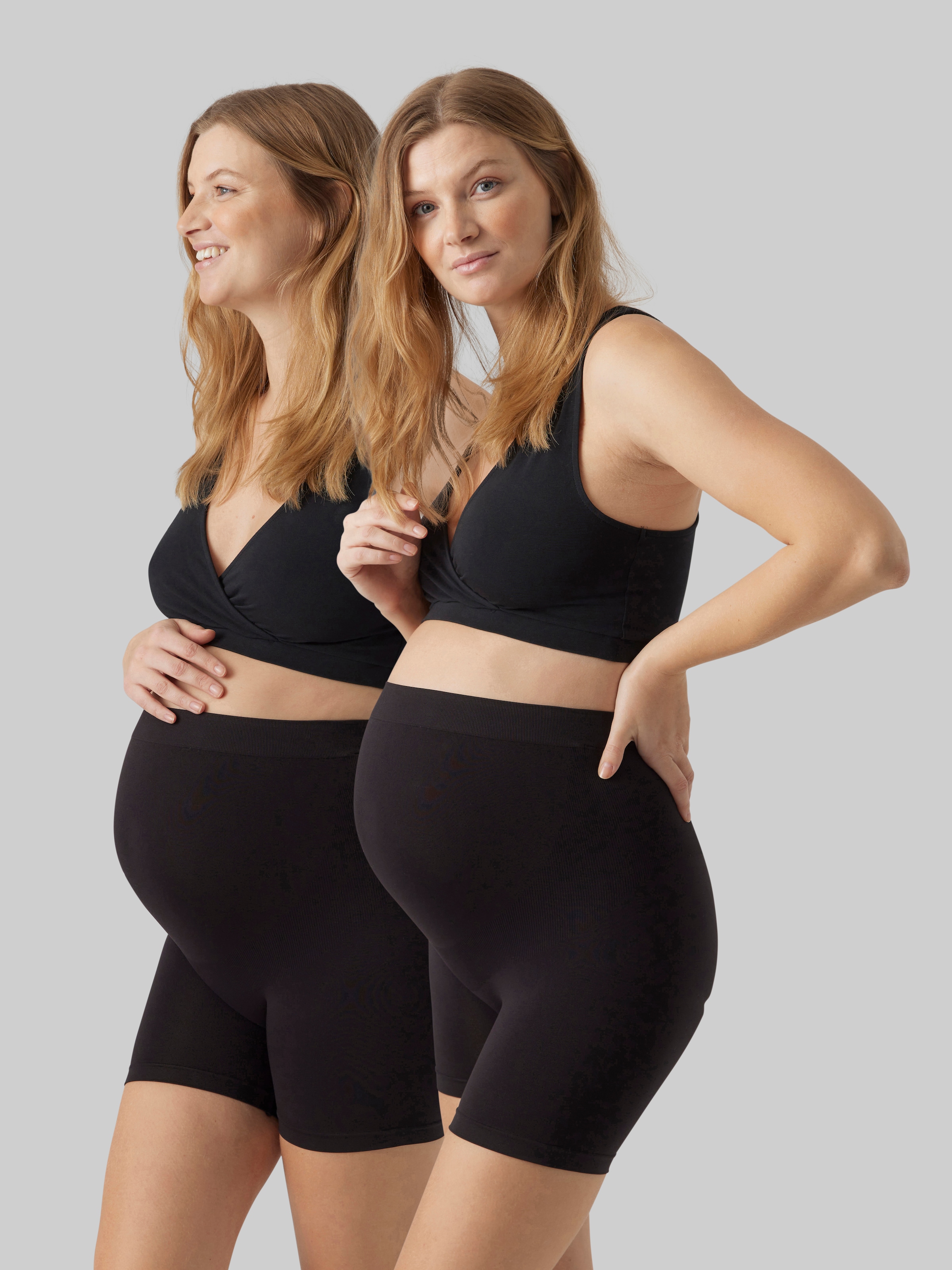 Mamalicious Umstandsshorts »MLAMIYA NEW HOTPANTS 2-P NOOS«