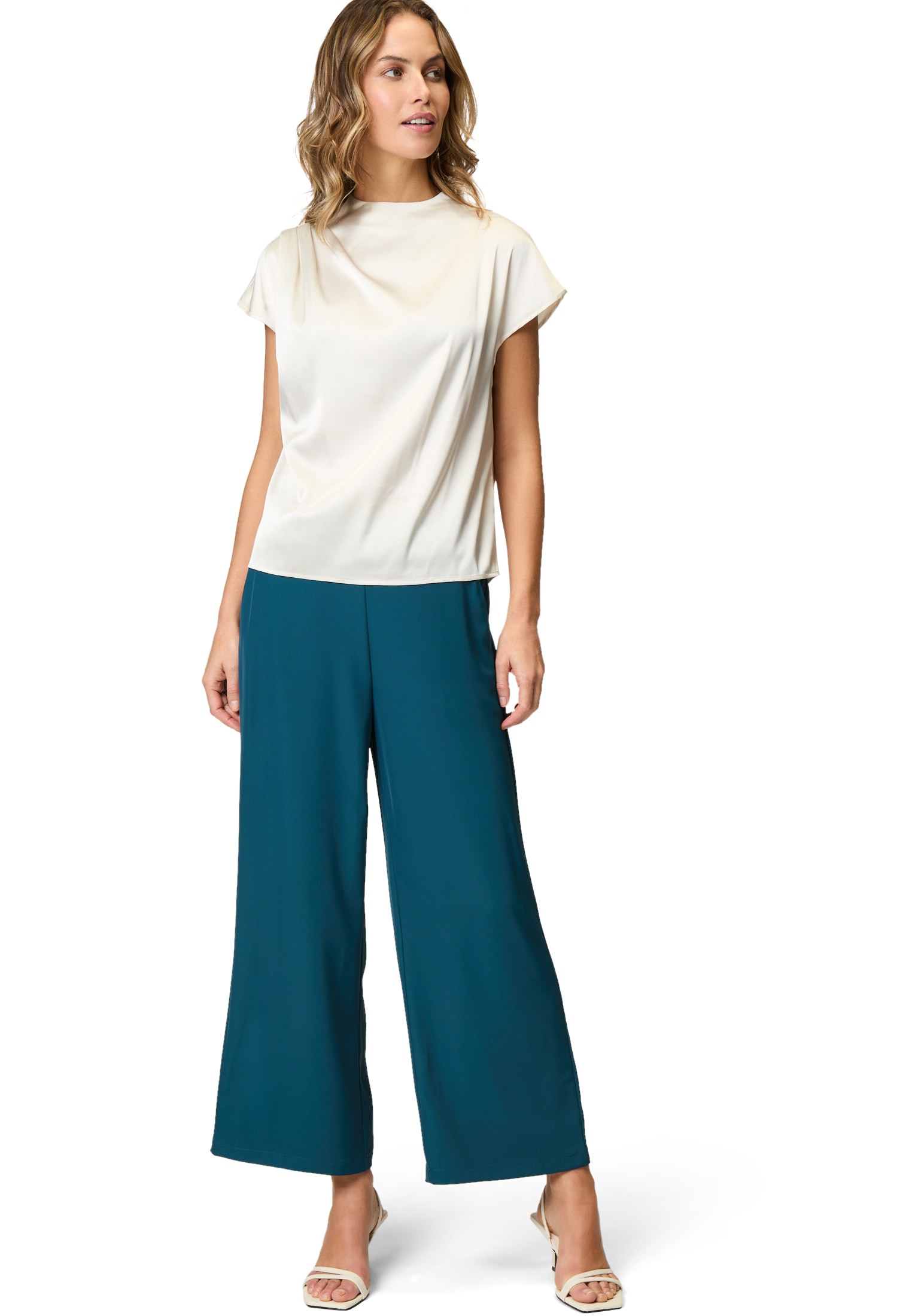 Zero Stoffhose »Hose weites Bein 28 Inch«