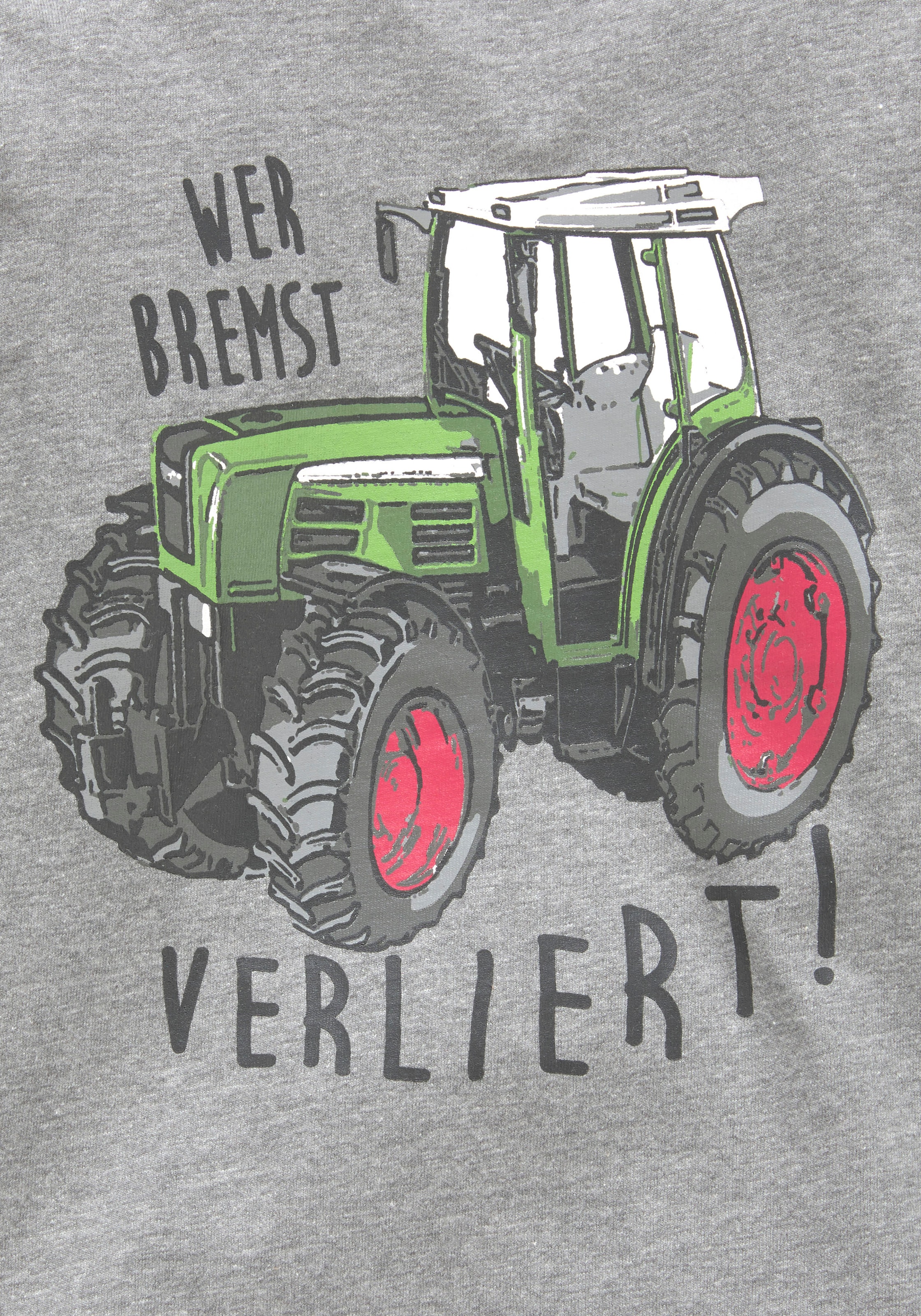 bei VERLIERT!«, ♕ »WER KIDSWORLD Spruch BREMST, Langarmshirt