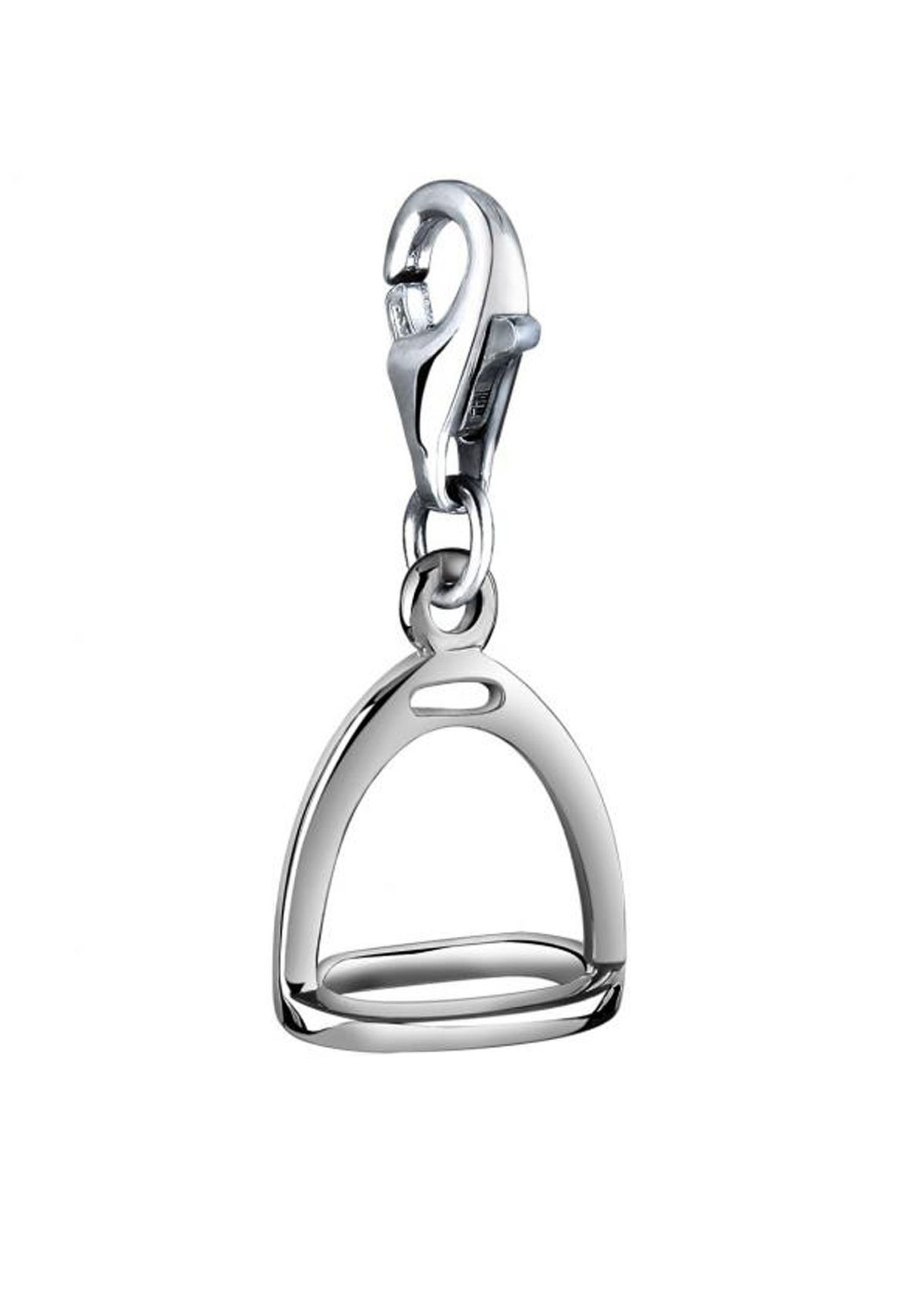 Nenalina Charm-Einhänger »Charm Steigbügel Pferd Hobby Anhänger 925 Silber«