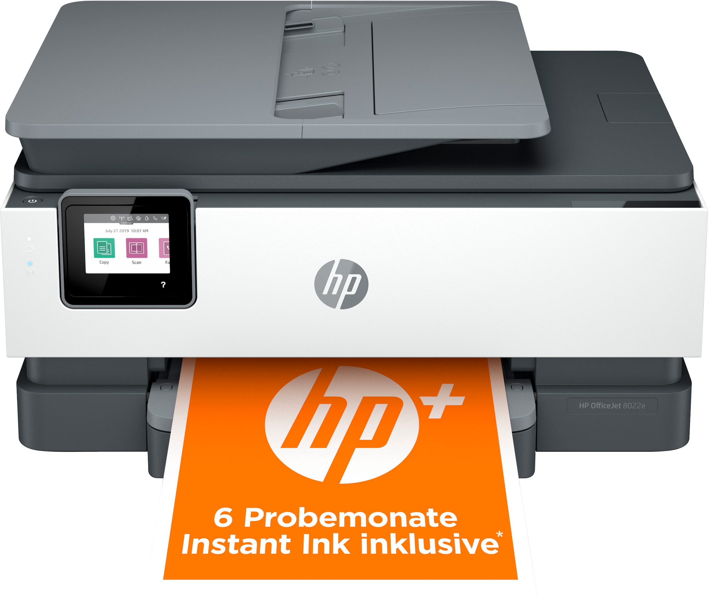 Instant HP+ All-in-One ➥ Pro Garantie Jahre UNIVERSAL kompatibel Ink 3 color«, Multifunktionsdrucker A4 8022e | »OfficeJet XXL HP