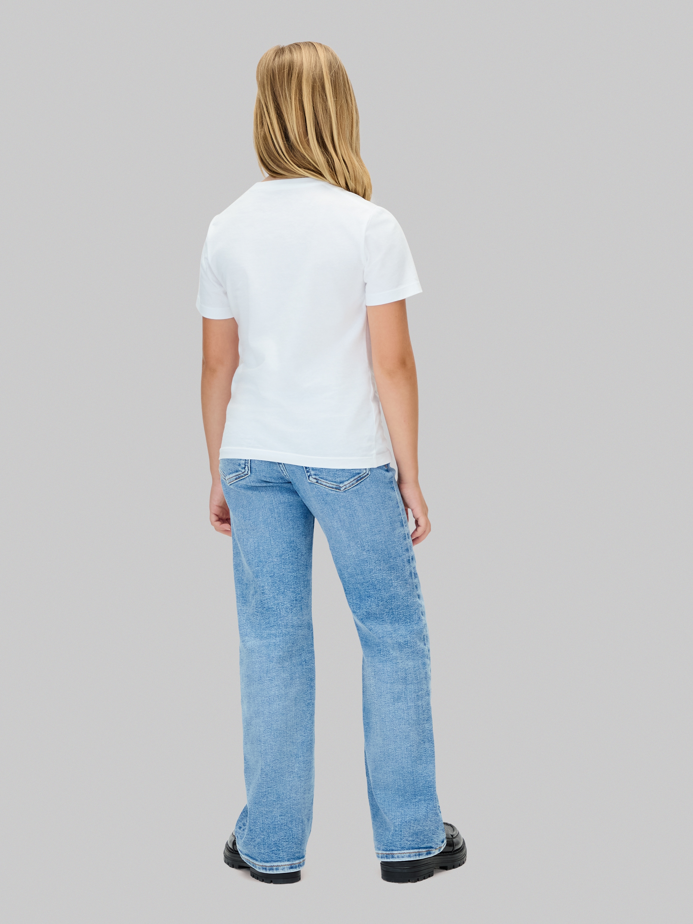 Calvin Klein Jeans T-Shirt für Kinder bis 16 Jahre, regular fit, Rundhalsausschnitt