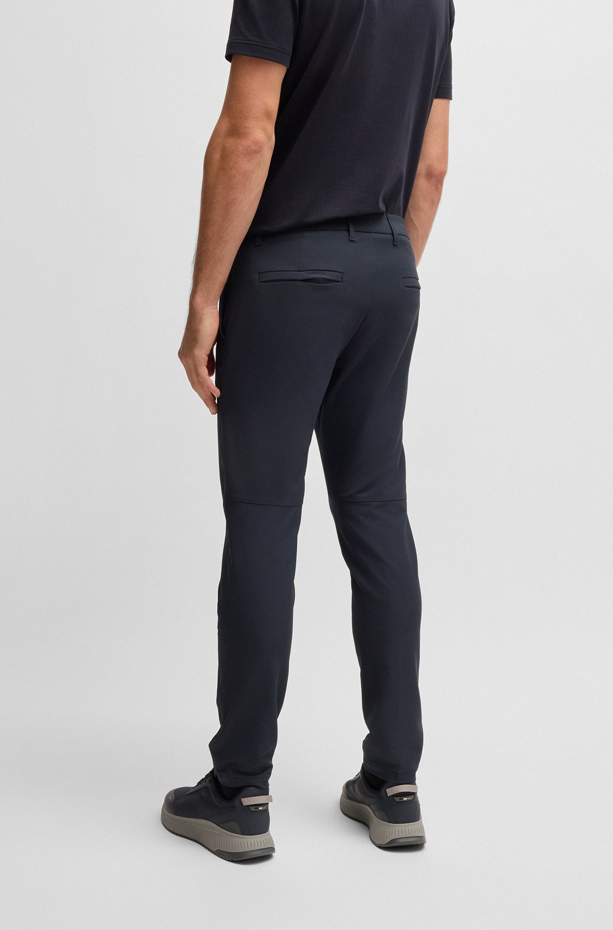 BOSS GREEN Stretch-Hose »T_Commuter-Slim«, in schmaler Passform