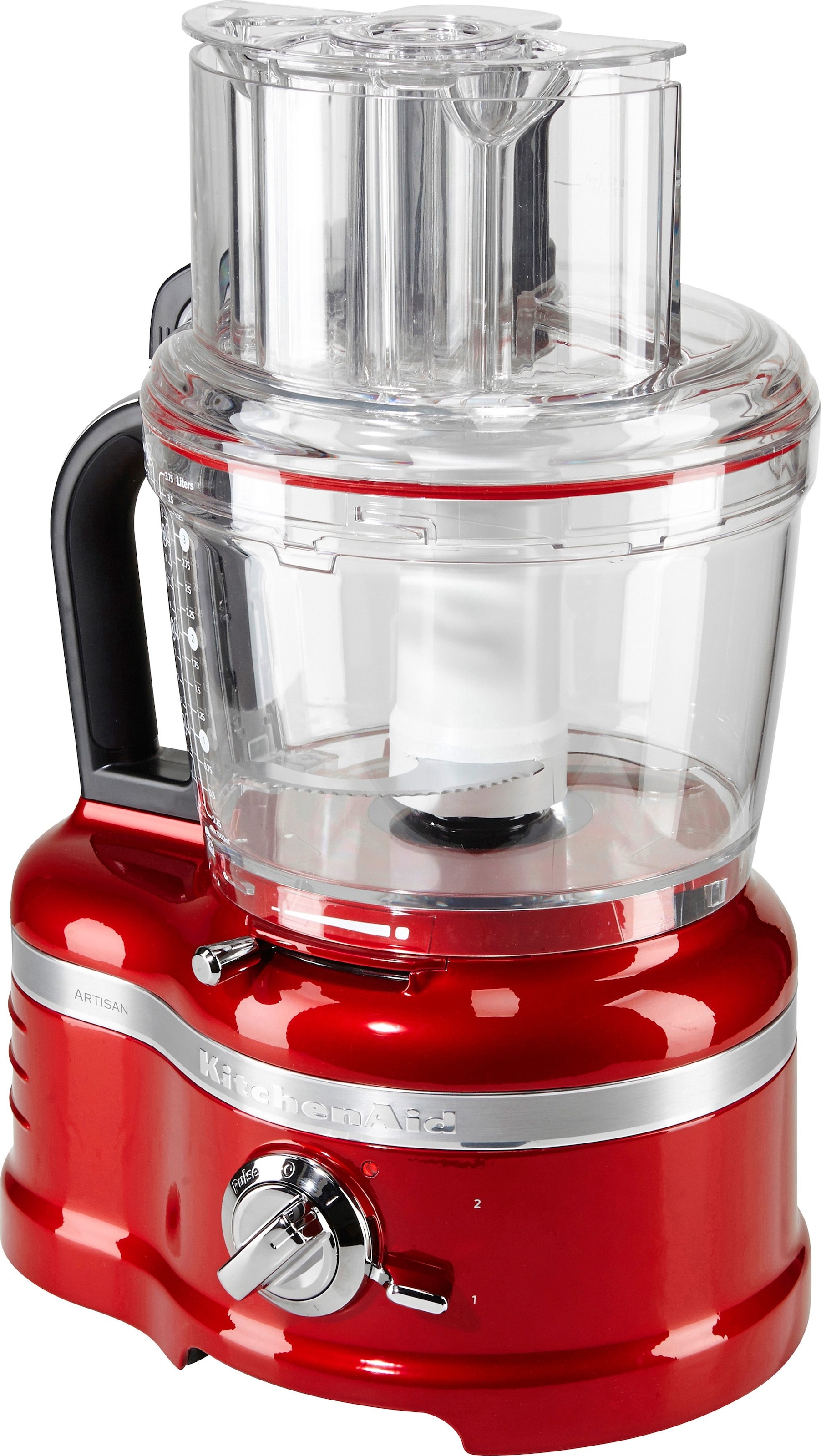 KitchenAid Zerkleinerer »5KFP1644ECA LIEBESAPFEL-ROT«, 650 W, mit umfangreichem Zubehör