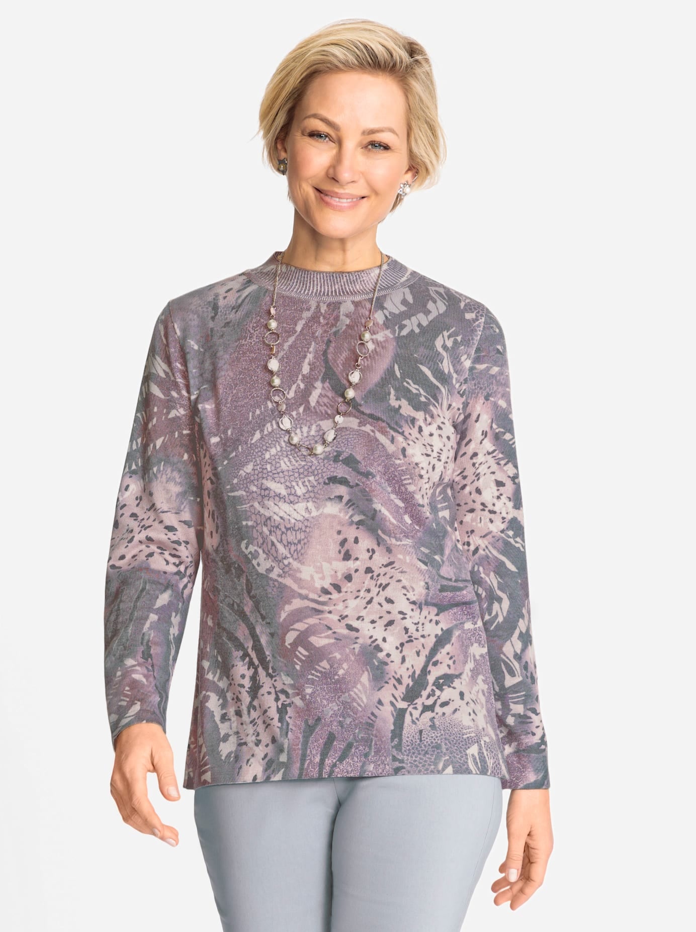 Classic Stehkragenpullover »Pullover«