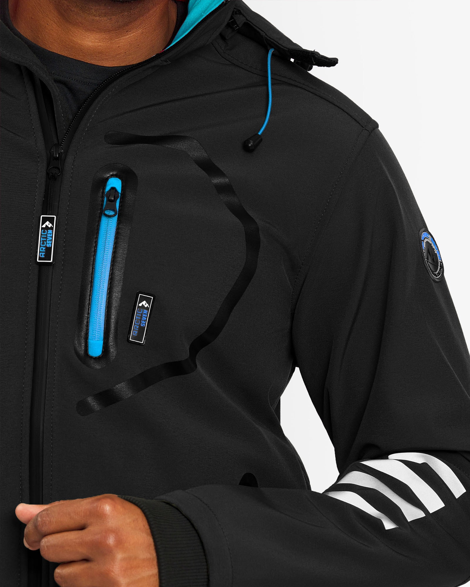Arctic Seven Softshelljacke »Arctic Seven Herren Softshell Jacke Übergangsjacke AS301«