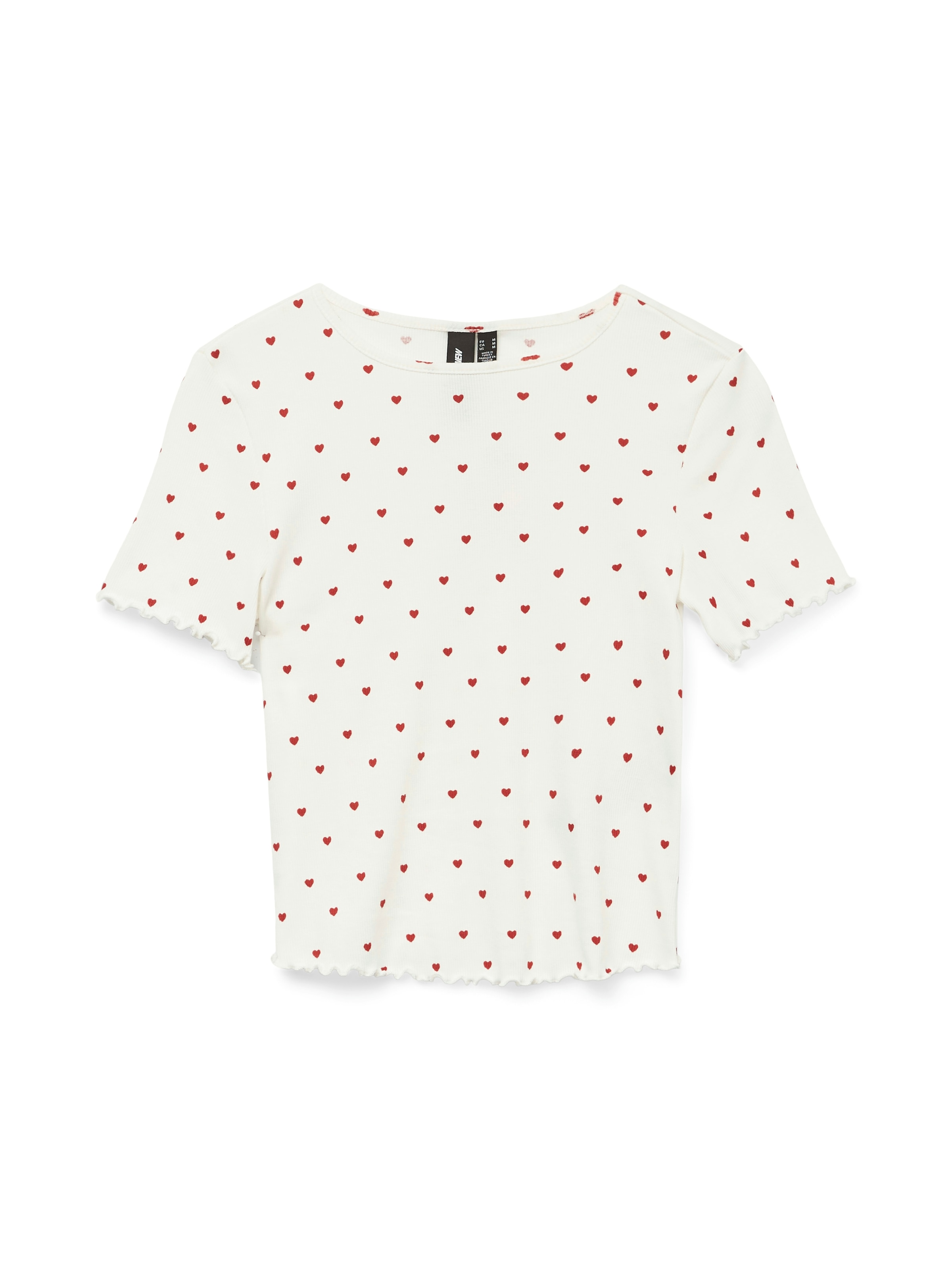 Vero Moda Kurzarmshirt »VMHARRY SS O-NECK TOP JRS NOOS«