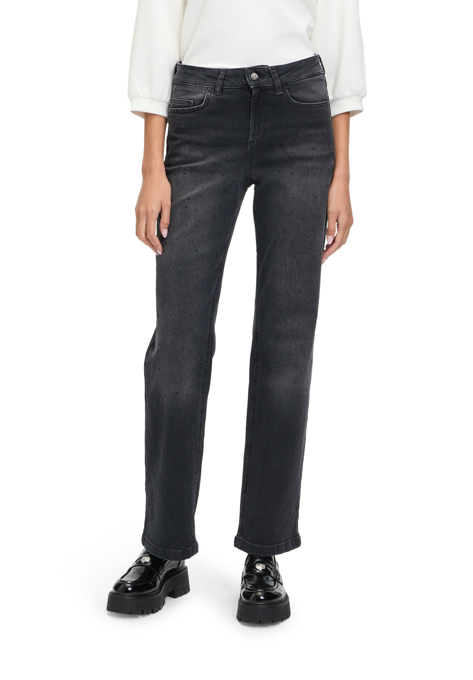 Cartoon Stretch-Hose »Stretch-Jeans mit Strass«
