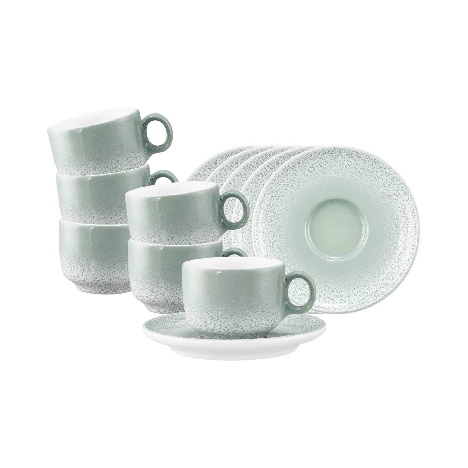 Seltmann Weiden Espressotassen mit Untertassen Sento Home 80 ml 6er Set