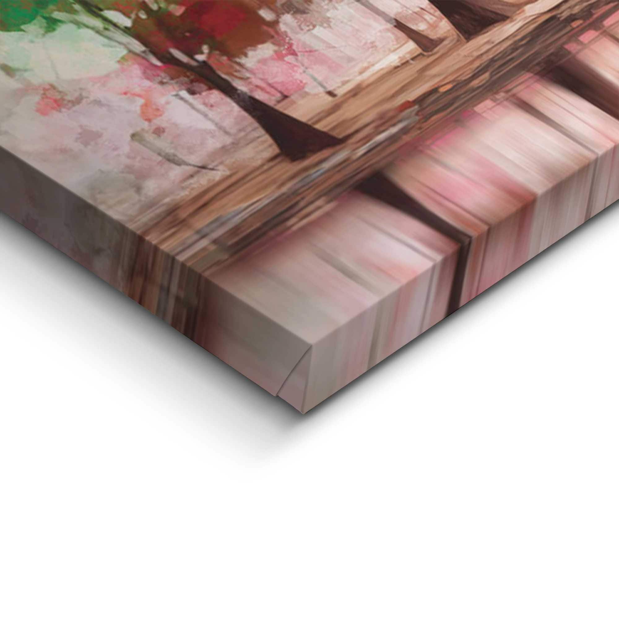 Reinders! Deco-Panel »Farbenfroher Wald« Wohnzimmer - Mehrfarbig - MDF - Wald - 118x40 cm