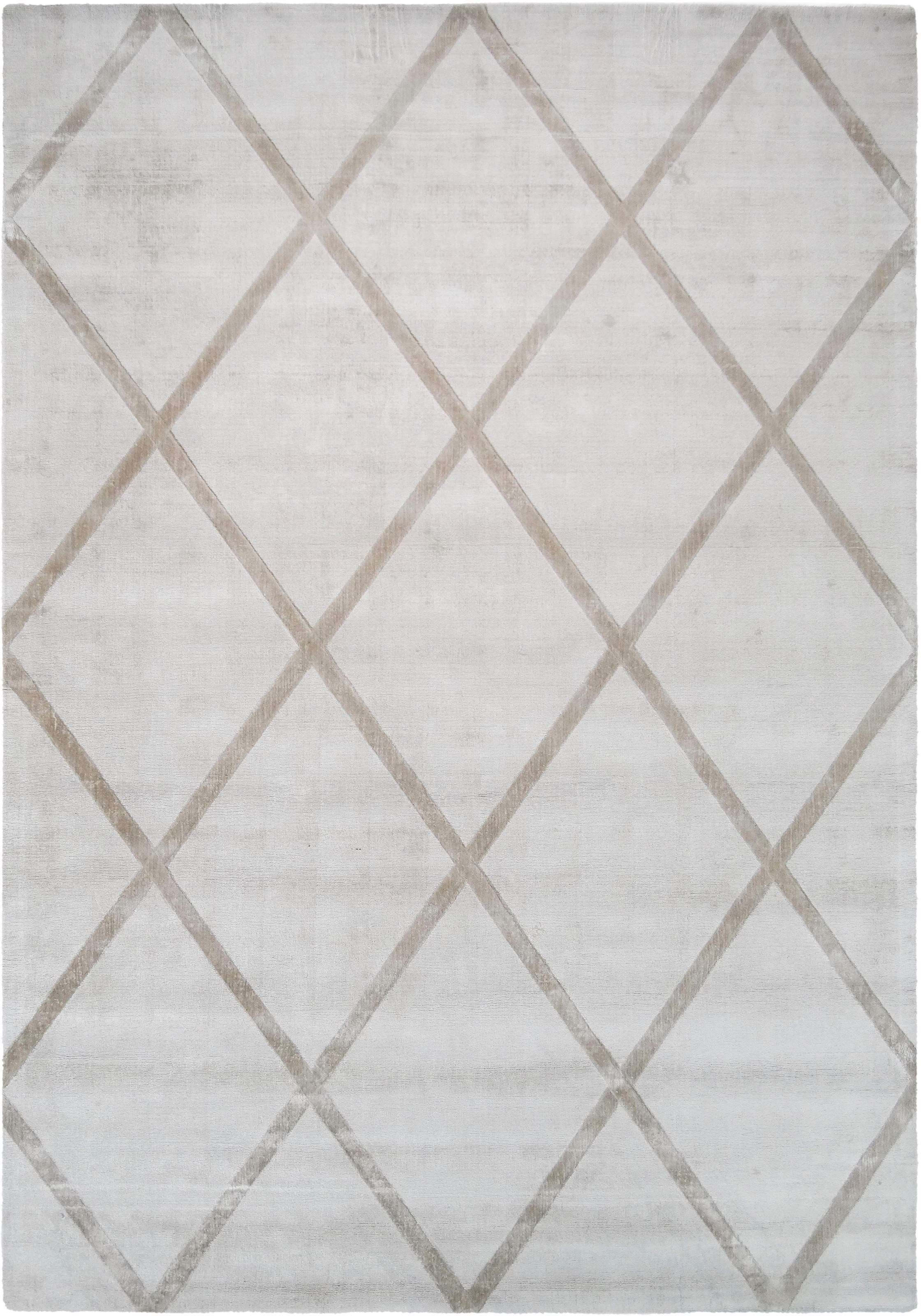 my home Teppich »Blerina«, rechteckig, 13 mm Höhe, elegant glänzender Kurzflorteppich in Seiden-Optik