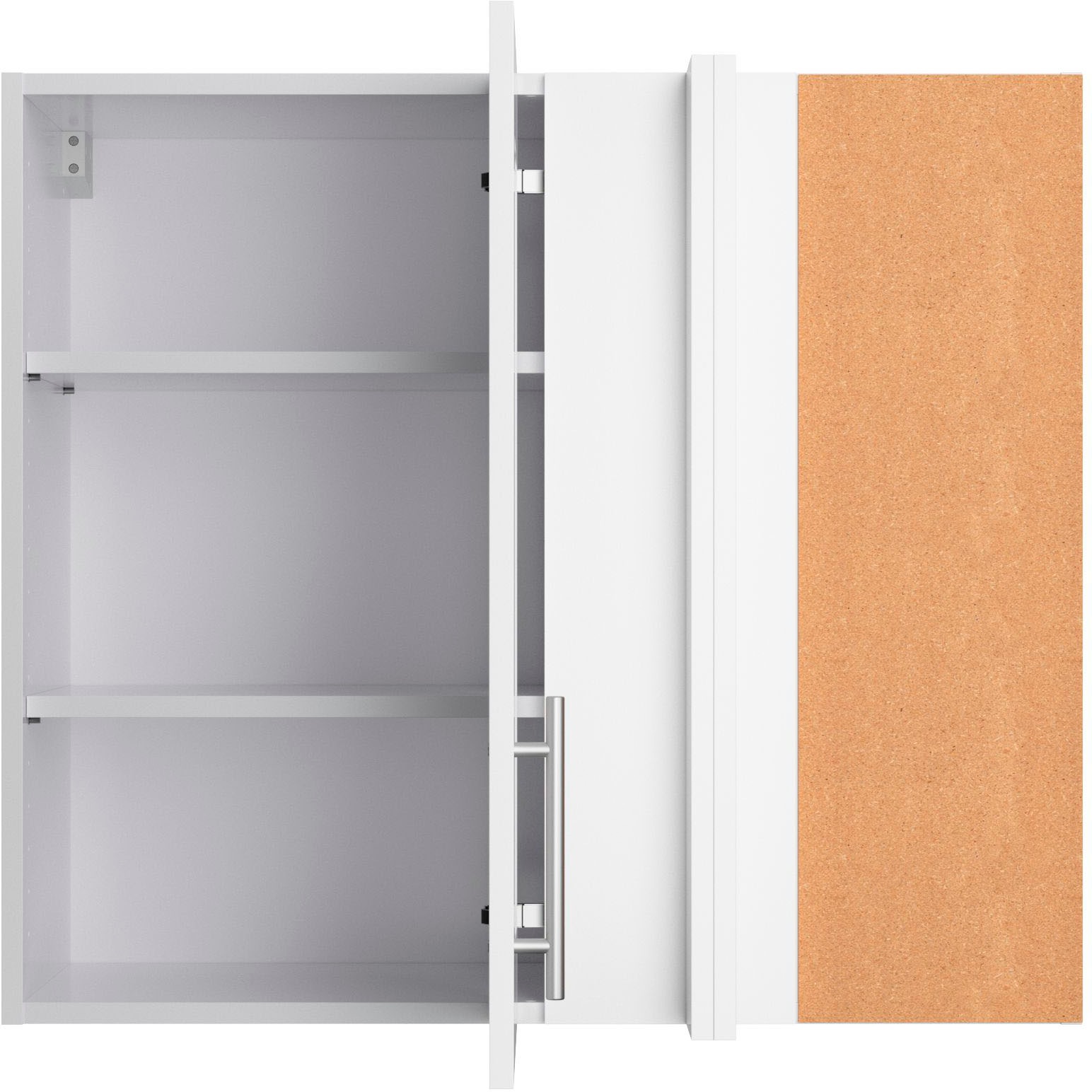 KOCHSTATION Eckhängeschrank »KS-Ahus« Breite 80 x 45 cm