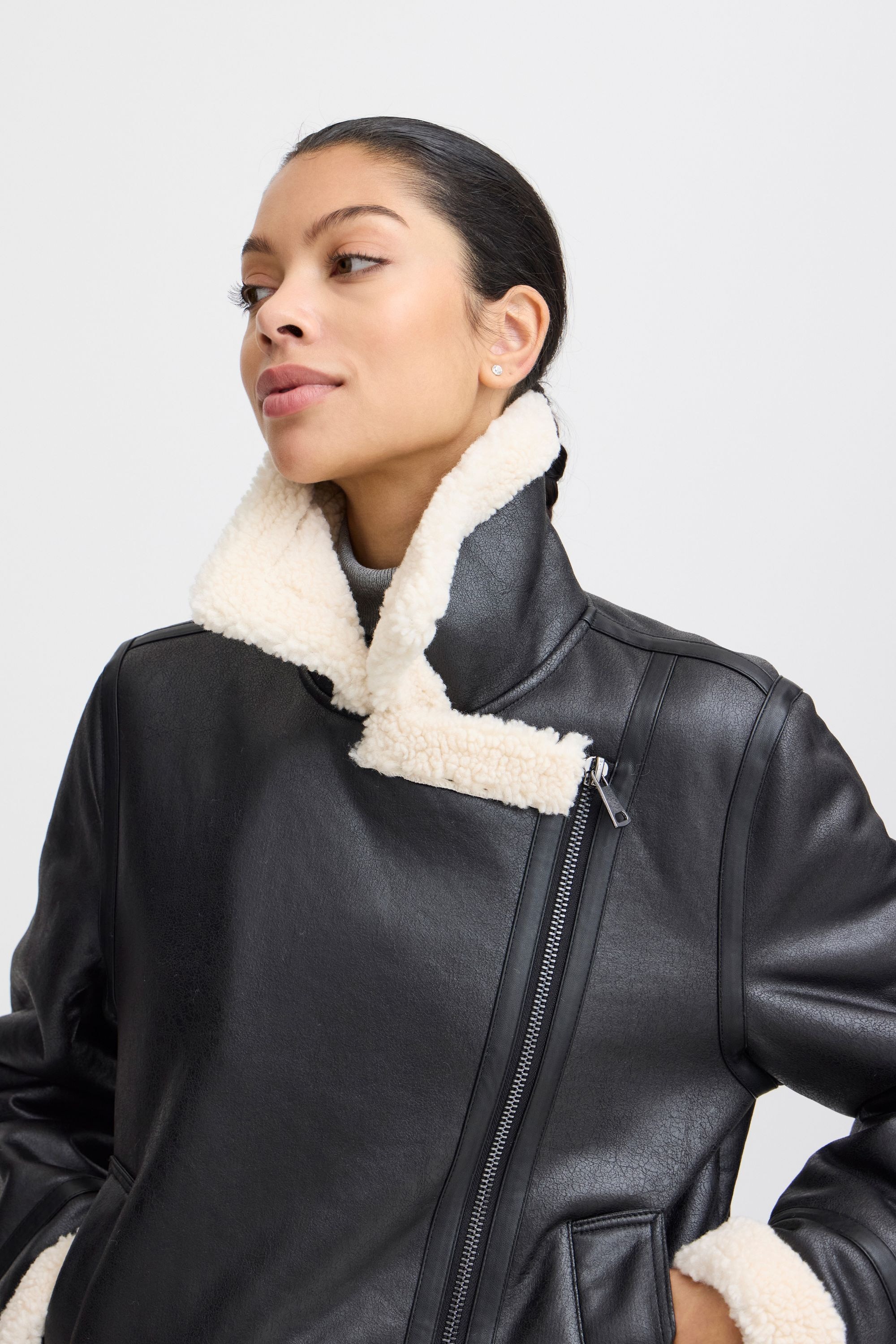 b.young Winterjacke »Winterjacke BYASANNE BIKER JACKET -«