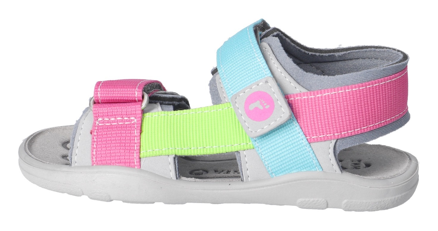 Ricosta Sandale »Loen WMS: mittel«  , Trekkingsandale mit Klettverschluss, Größenschablone zum Download