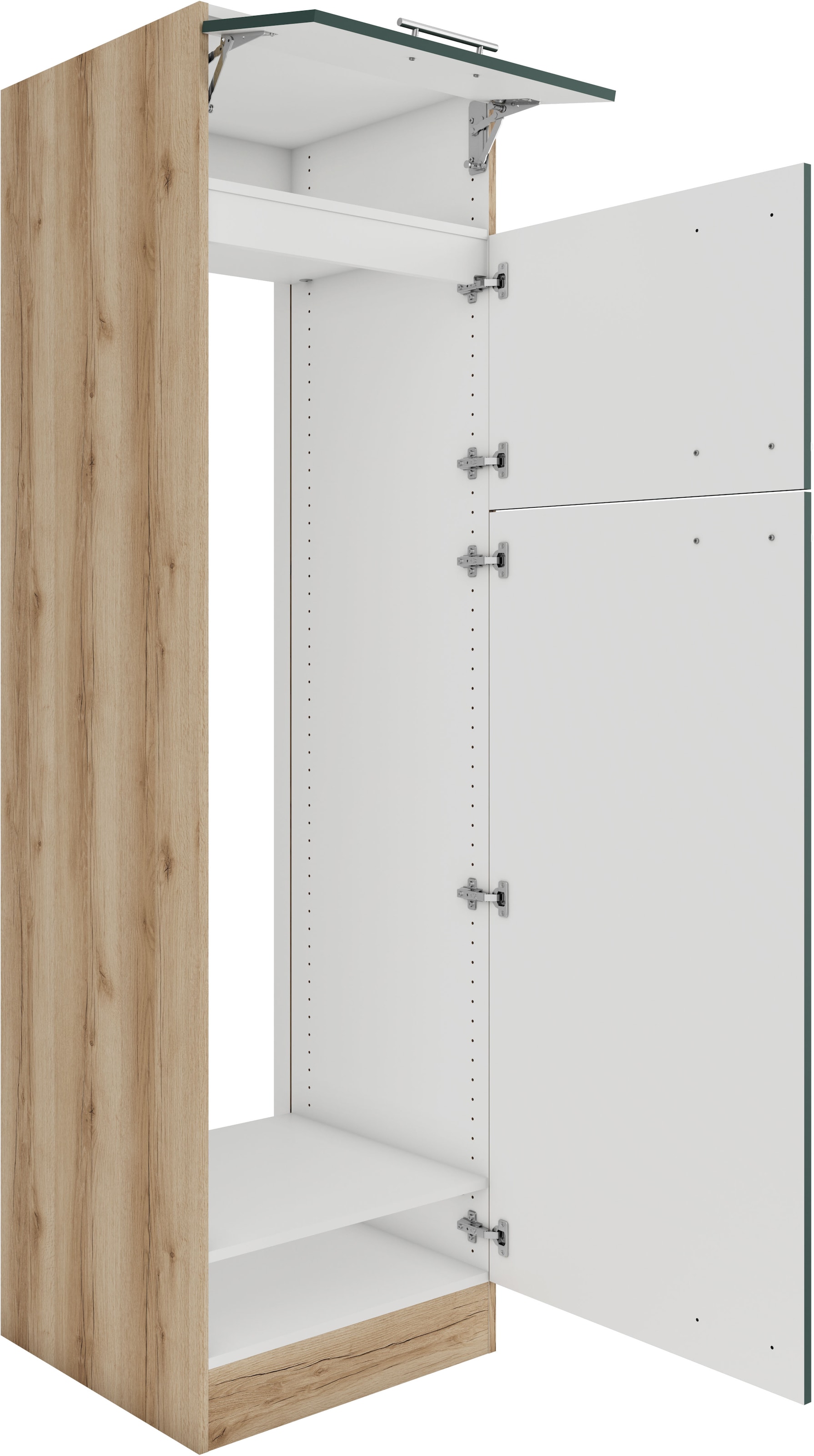 OPTIFIT Kühlumbauschrank »Bella«, Breite 60 cm, Nischenmaße B/T/H 56,7/55,5/144,6 cm