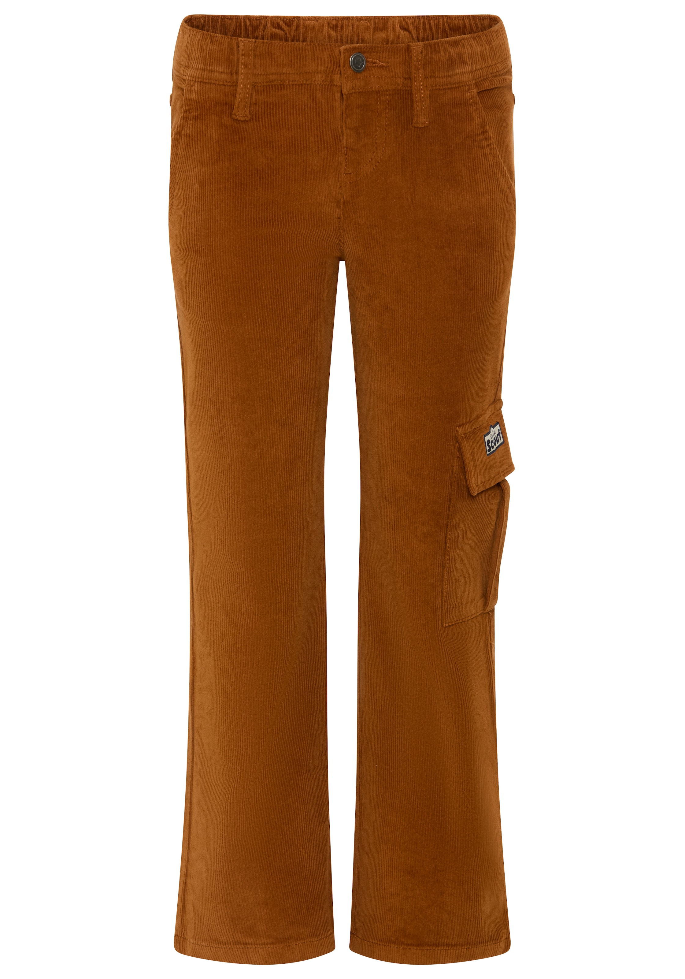 Scout Cordhose »Cordhose mit Cargotasche - NEU von SCOUT«  lässige Passform mit Bündchen und innenliegendem Gummizug, für Jungen