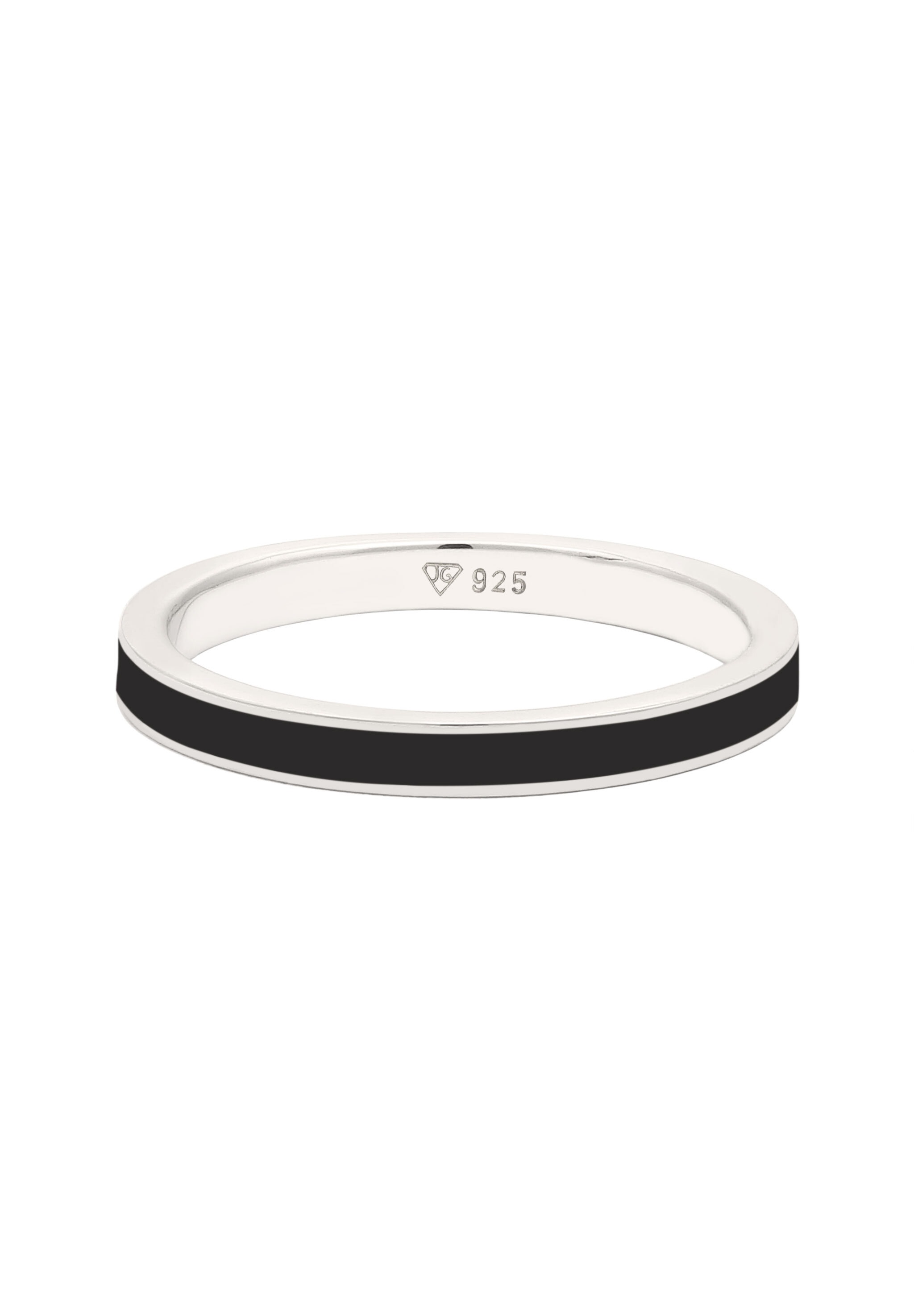 Elli Silberring »Ring Stapelring Basic Emaille 925 Silber«