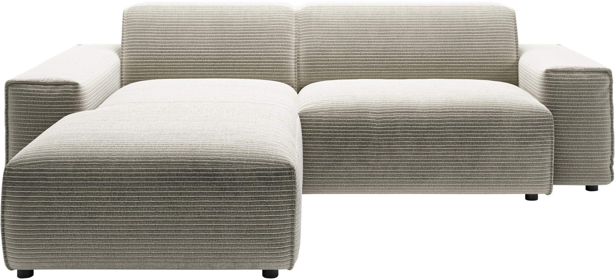 andas Ecksofa »Glimminge L-Form auch in Breitcord, Feincord + Easy care-Bezug,«, Breite 234, Zierkissen