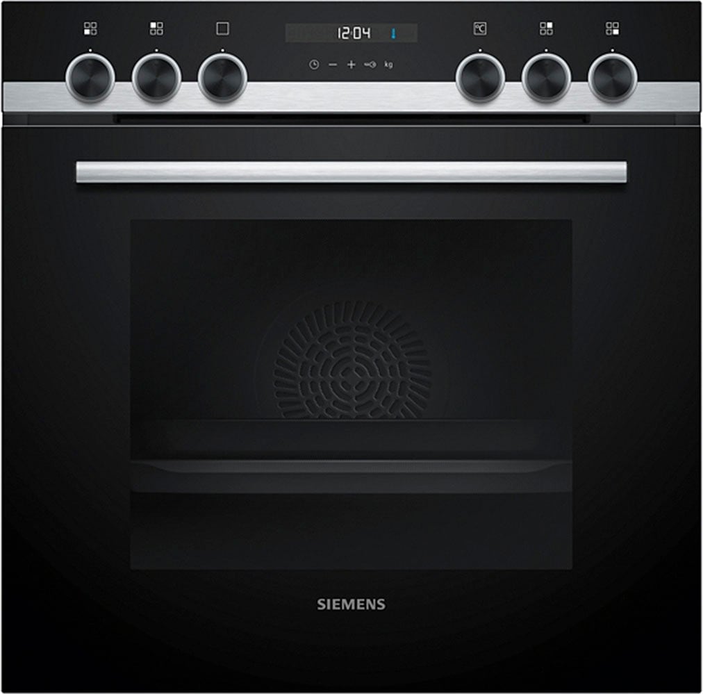 SIEMENS Induktions Herd-Set »HE517BBS4«, mit Backwagen, Backwagen mit ausziehbarer Tür für bequemes Kochen & Backen