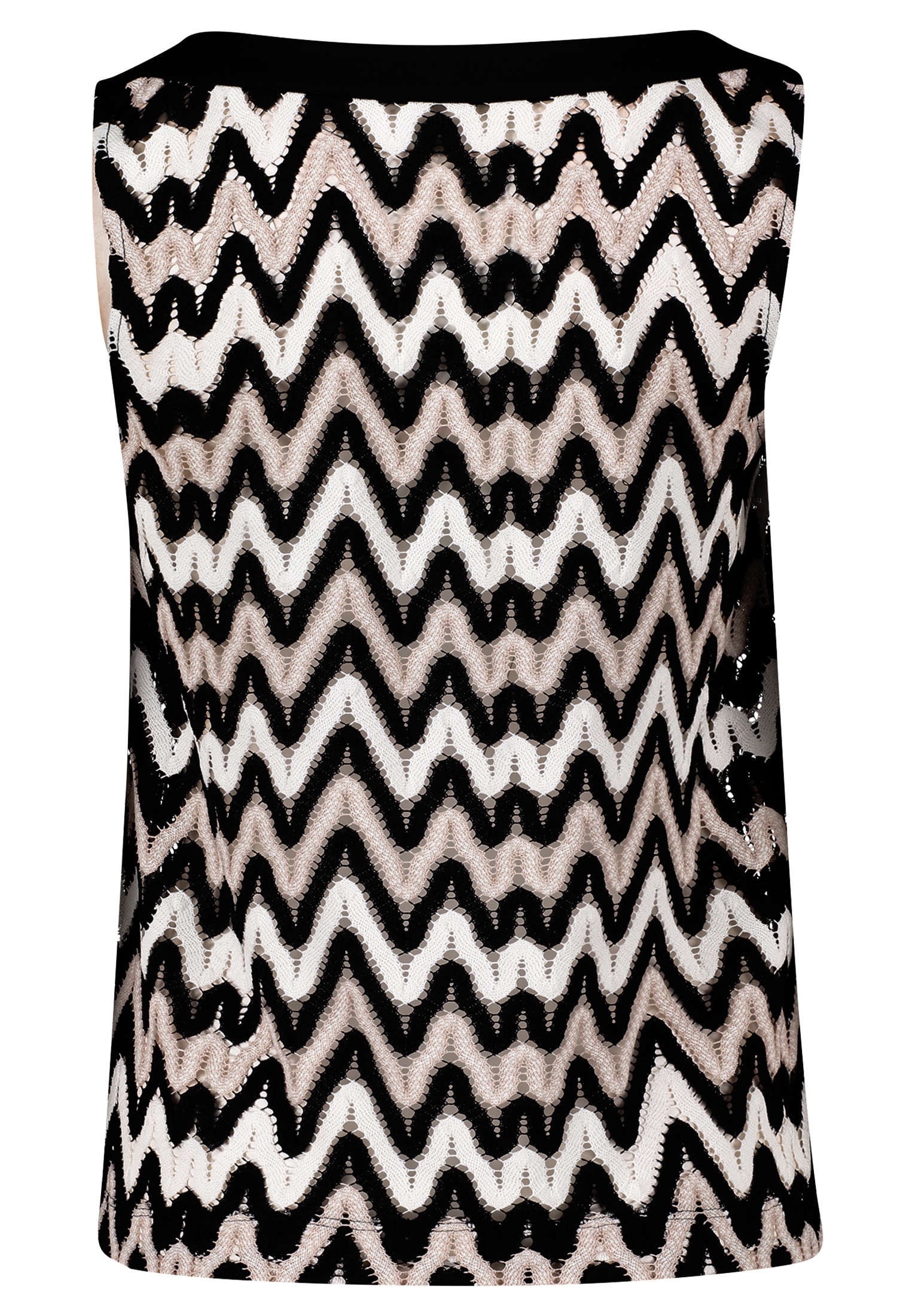 Betty&Co Shirttop »Strukturshirt ohne Arm«