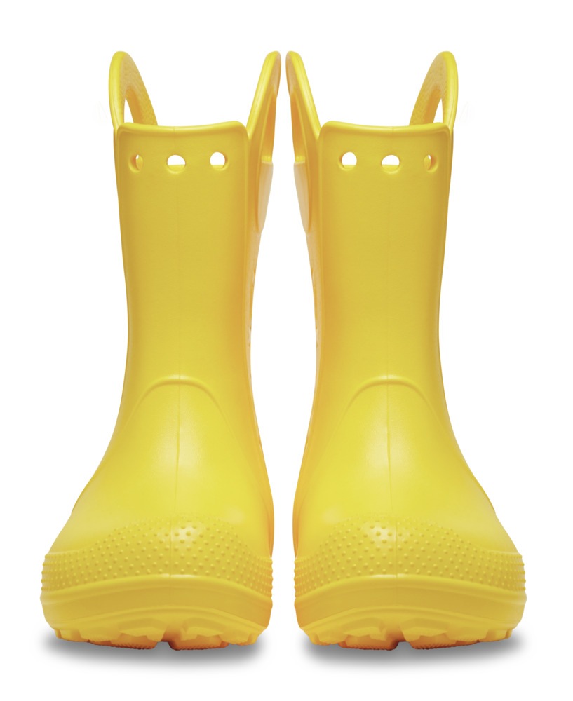 Crocs Gummistiefel »Toddler Handle It Rain Boot«  Regenstiefel, Matschstiefel mit reflektierenden Logos