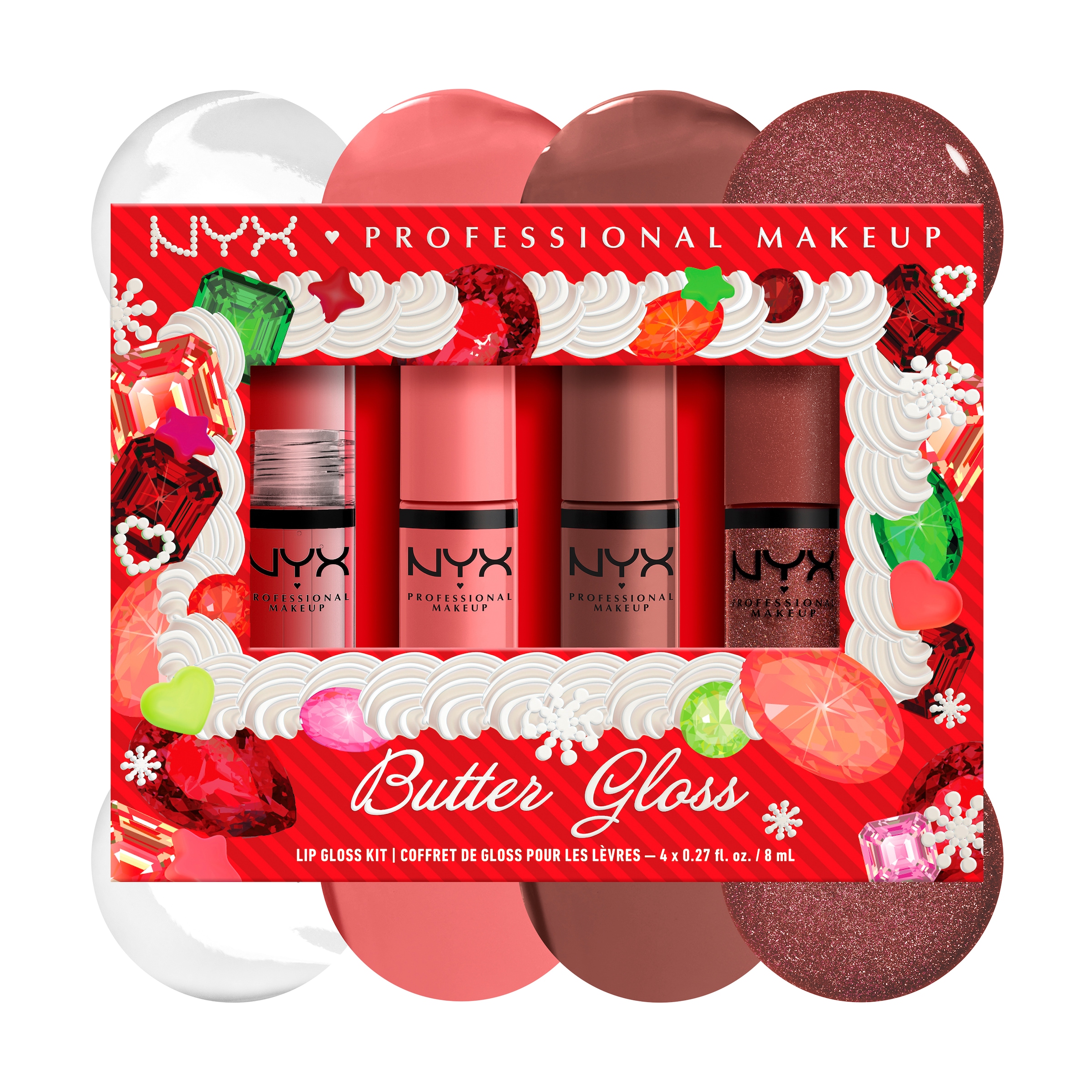 NYX PROFESSIONAL MAKEUP Lipgloss »BUTTER GLOSS SET«