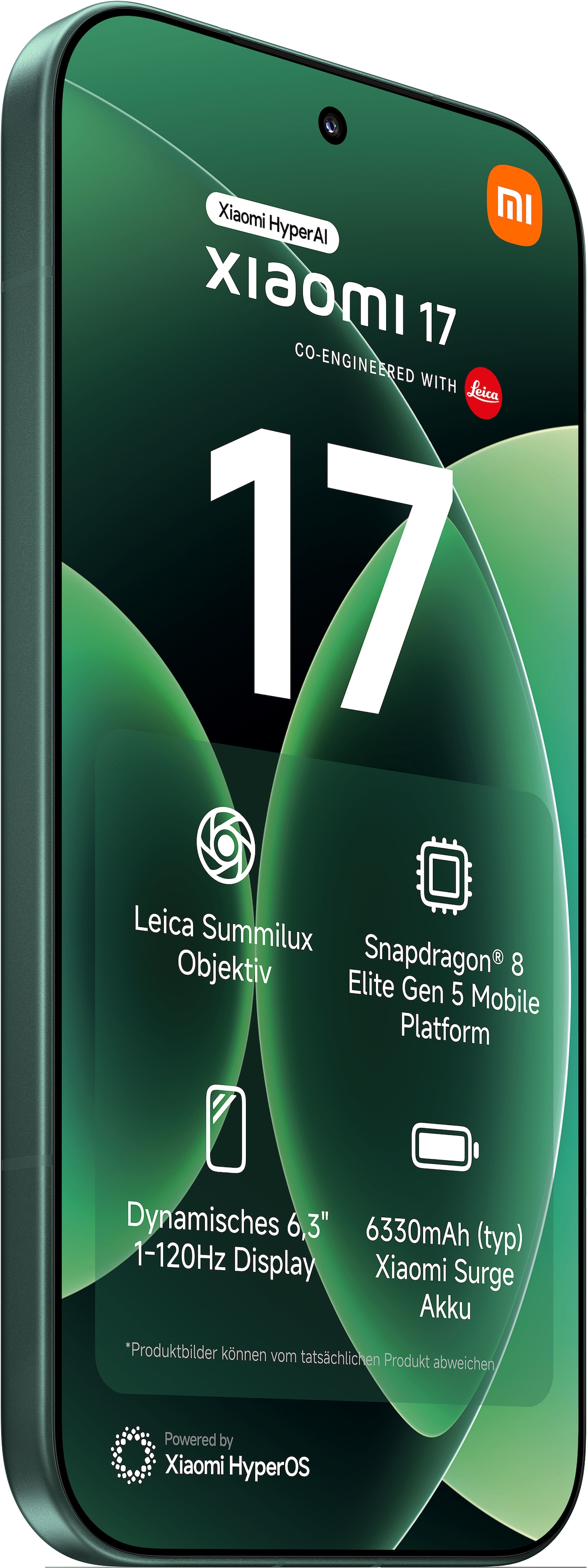 Xiaomi Smartphone »17 12+512 GB« Venture Green