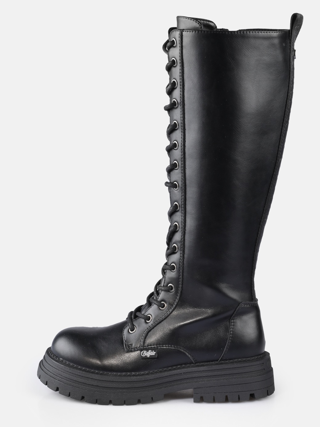 Buffalo Schnürstiefel »LENNOX LACE UP HI«  Langschaftstiefel, Festival-Stiefel, Plateaustiefel mit Memory Foam