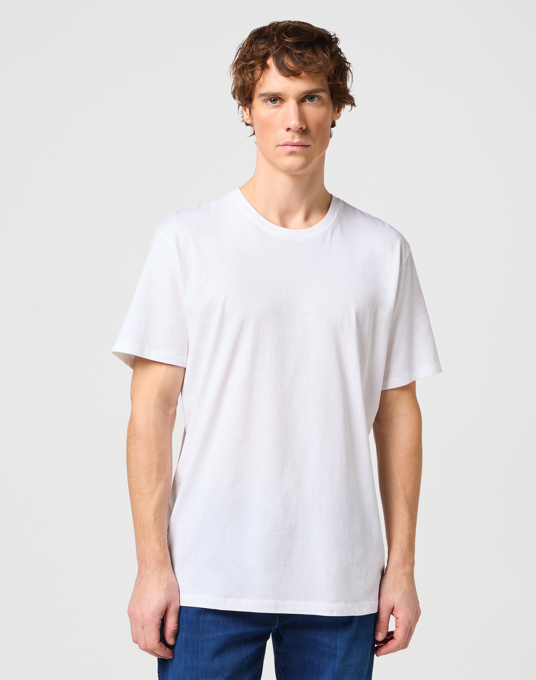 Wrangler Rundhalsshirt, (Packung, 2 tlg.)