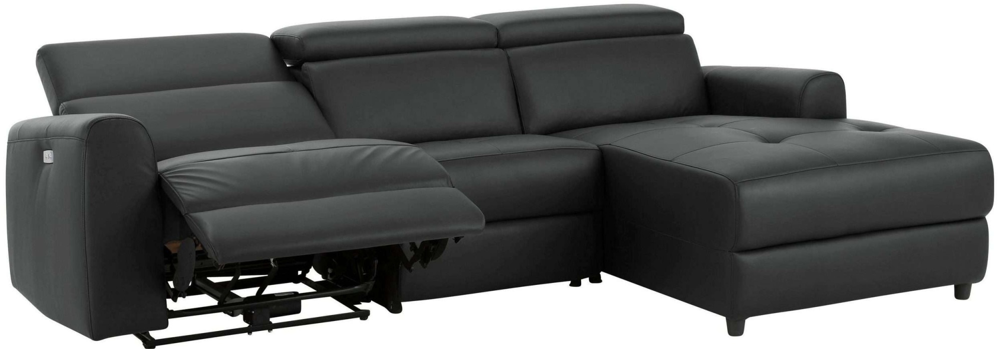 Home affaire Ecksofa »Sentrano, L-Form,«, 275 cm, man. o. elektr. Relaxfunktion und USB/Kopfverstellung