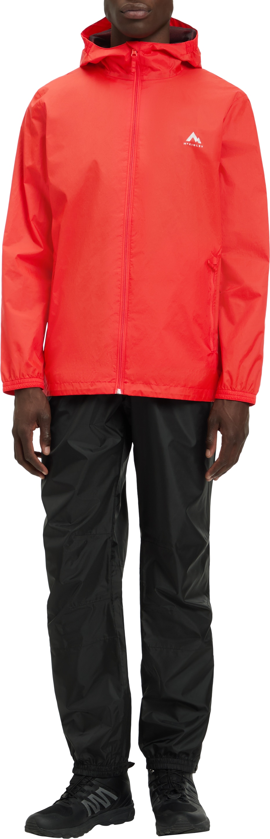 McKINLEY Regenjacke »HE.-REGENJACKE KEREOL V M« sportlicher Stil, mit AQUAMAX-Technologie, winddicht, atmungsaktiv