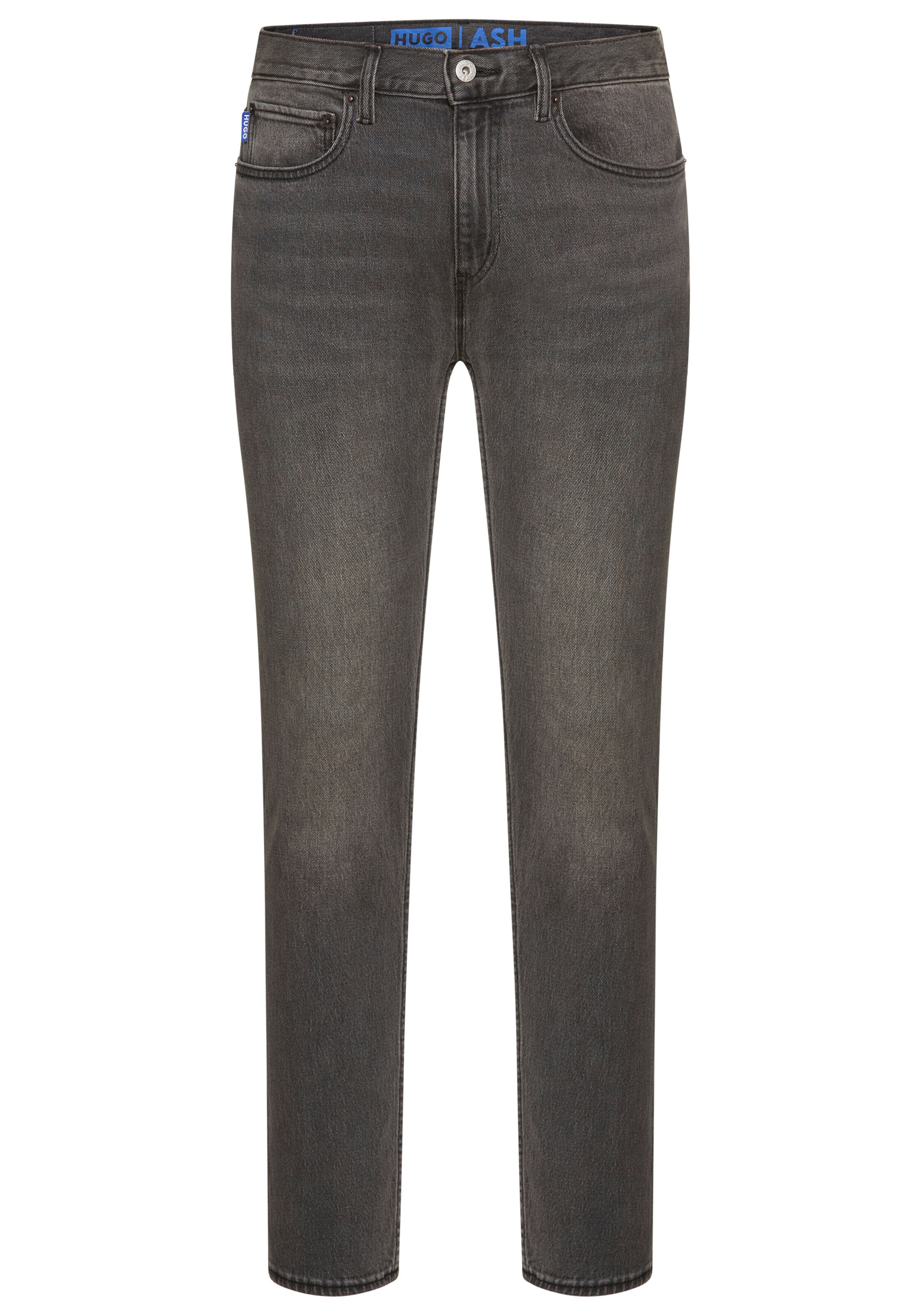 HUGO Blue Slim-fit-Jeans »Ash« mit Stone-washed-Finish