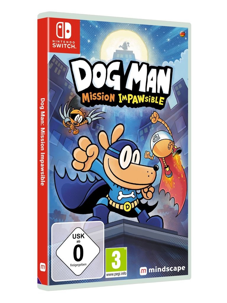 Spielesoftware »Dog Man: Mission Impawsible«, Nintendo Switch