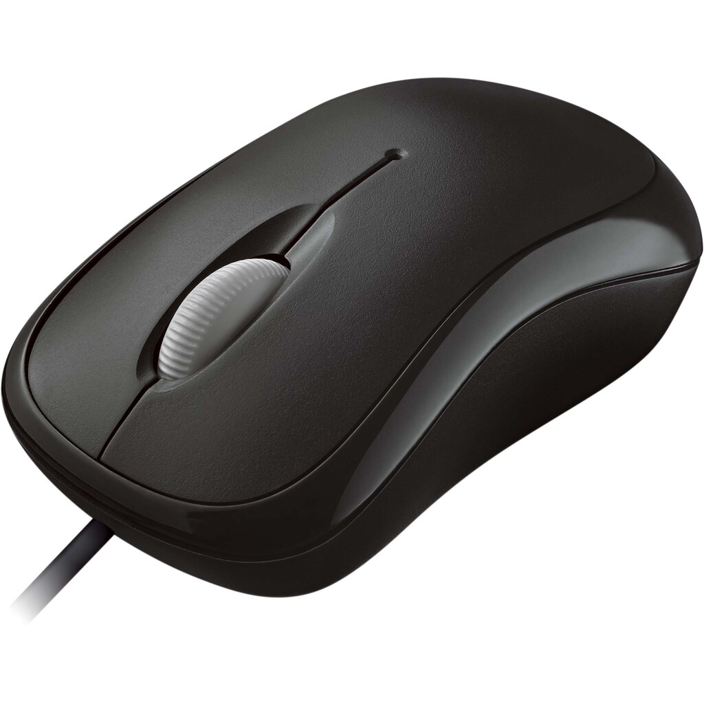 Microsoft ergonomische Maus »Basic Optical«, kabelgebunden