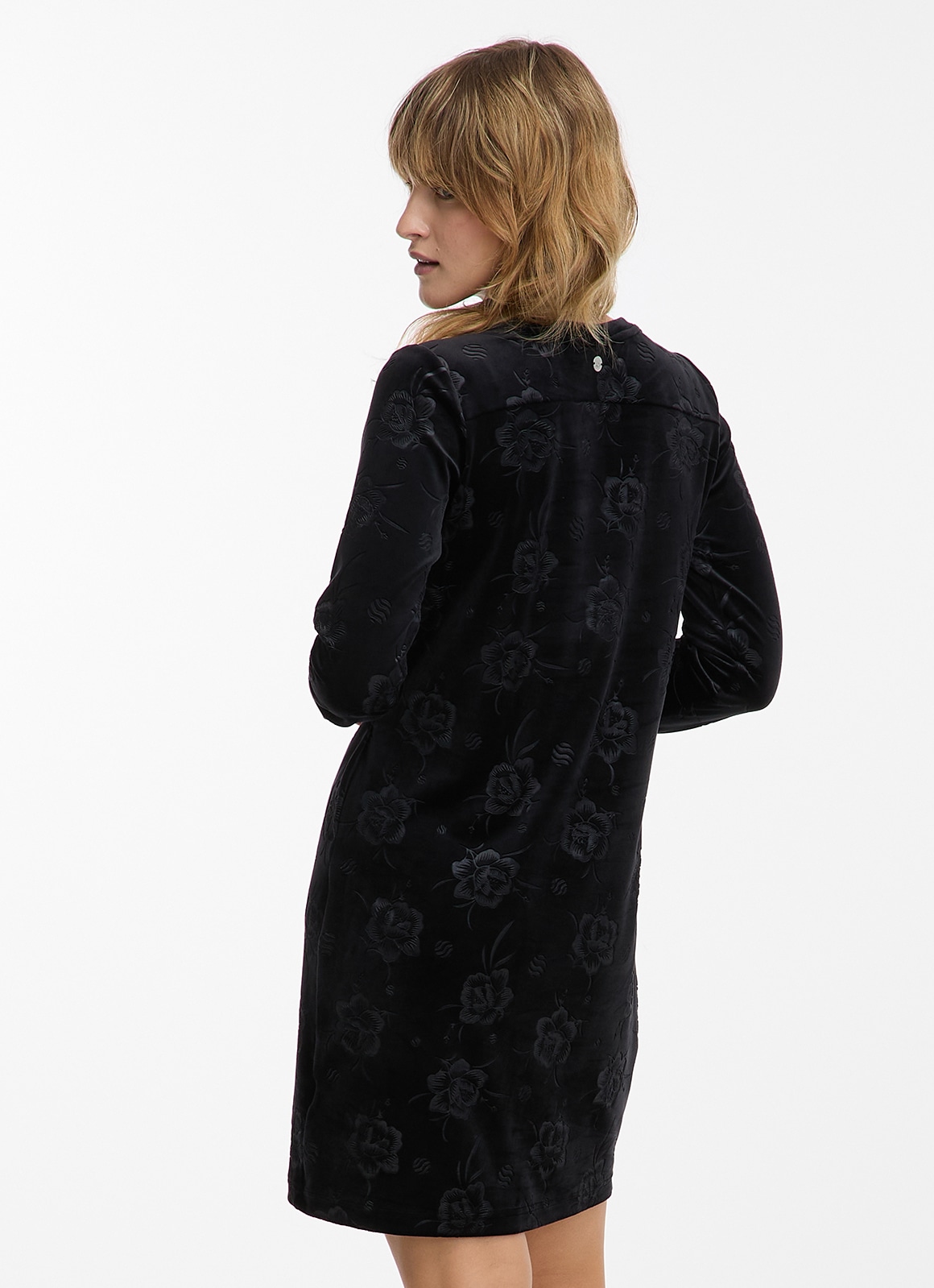 Ragwear Midikleid »ROSETA VELVET« Sommerkleid