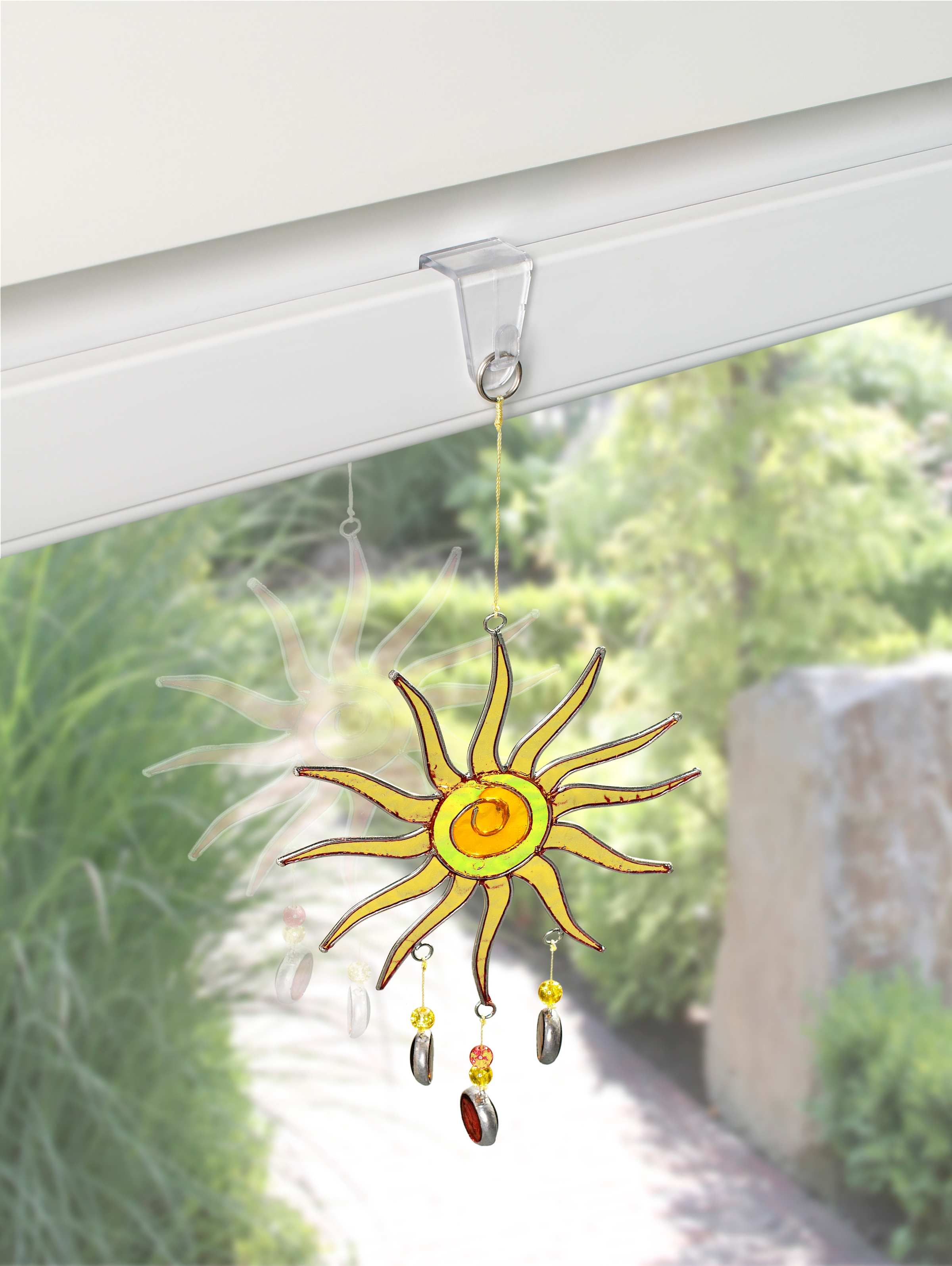 Ruco Fensterhaken »Fensterklipp, 10er Set« Kein Bohren, kein Kleben, Made in Germany