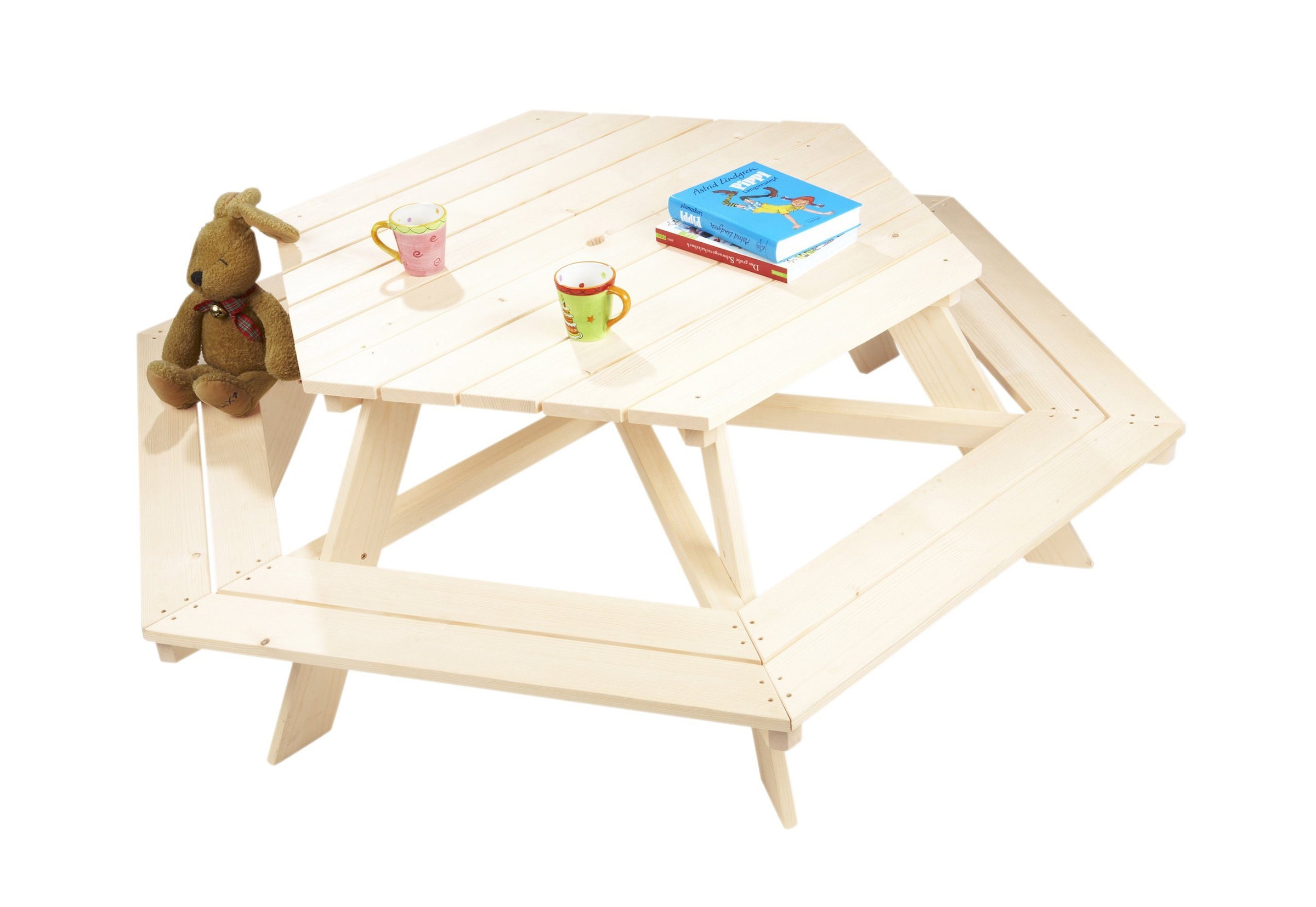 Pinolino® Kindersitzgruppe »Nicki, 6-eckig«, Made bei Europe in ♕