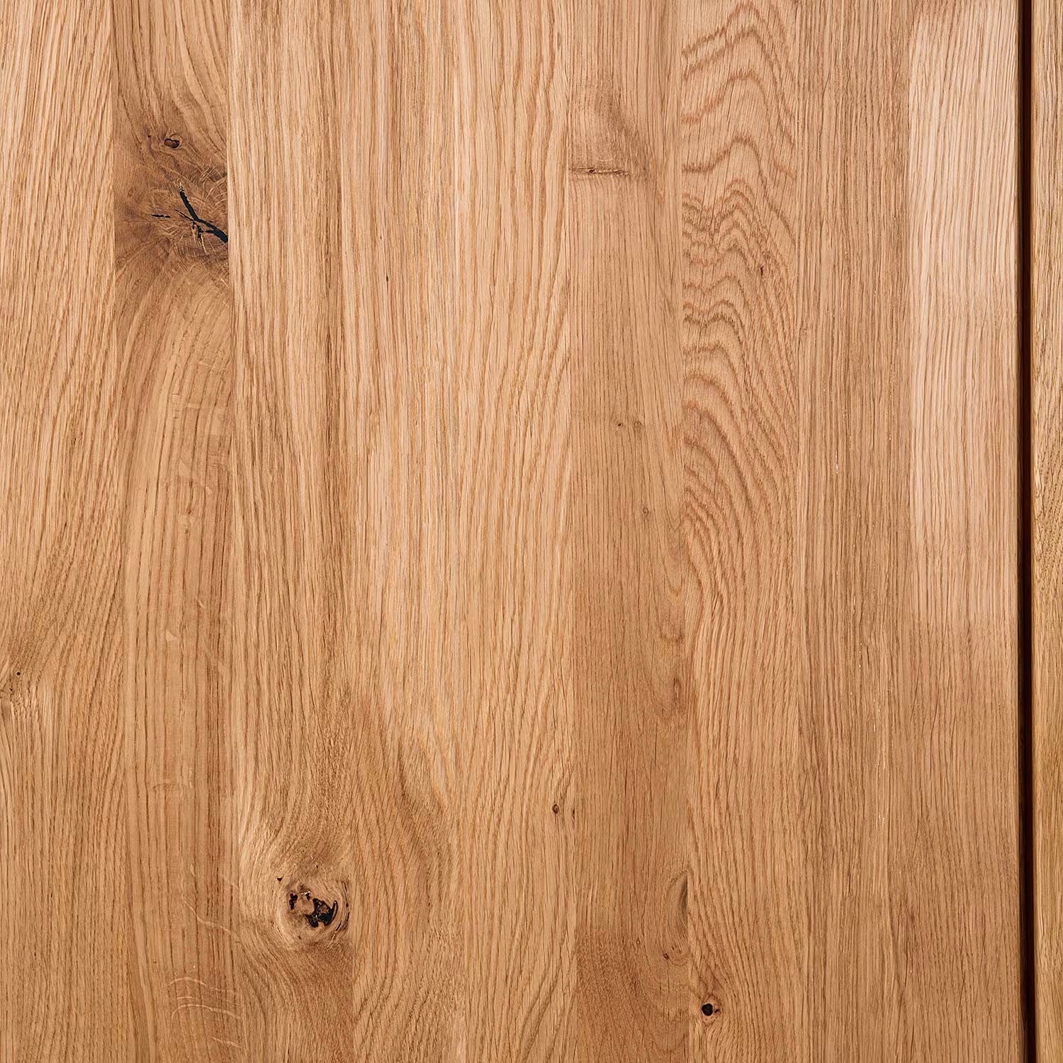 Home affaire Kleiderschrank »Ambroise aus Wildeiche, erhältlich in verschiedenen Breiten«, Massivholz-Kleiderschrank, im 50 cm Raster planbar