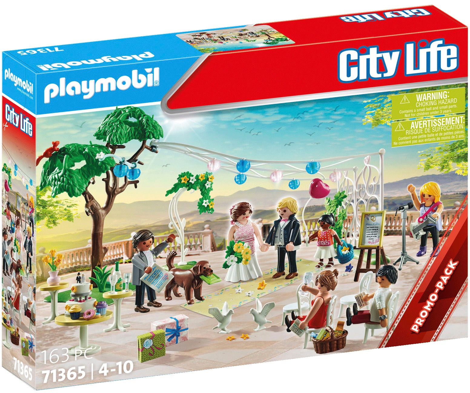 Playmobil® Konstruktions-Spielset »Hochzeitsfeier (71365), City Life«, (163 St.)