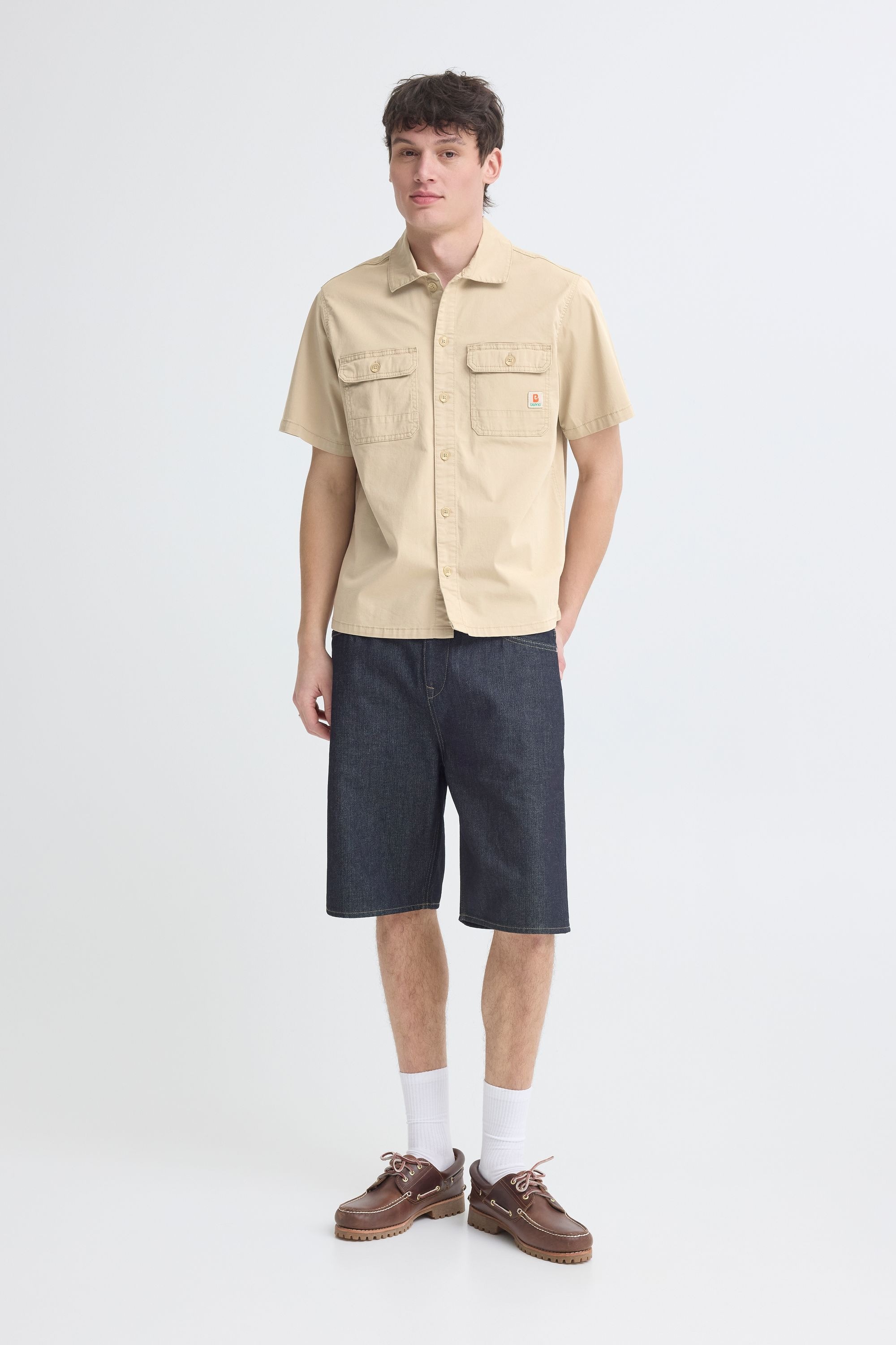 Blend Kurzarmhemd »Kurzarmhemd BHMatz Overshirt«