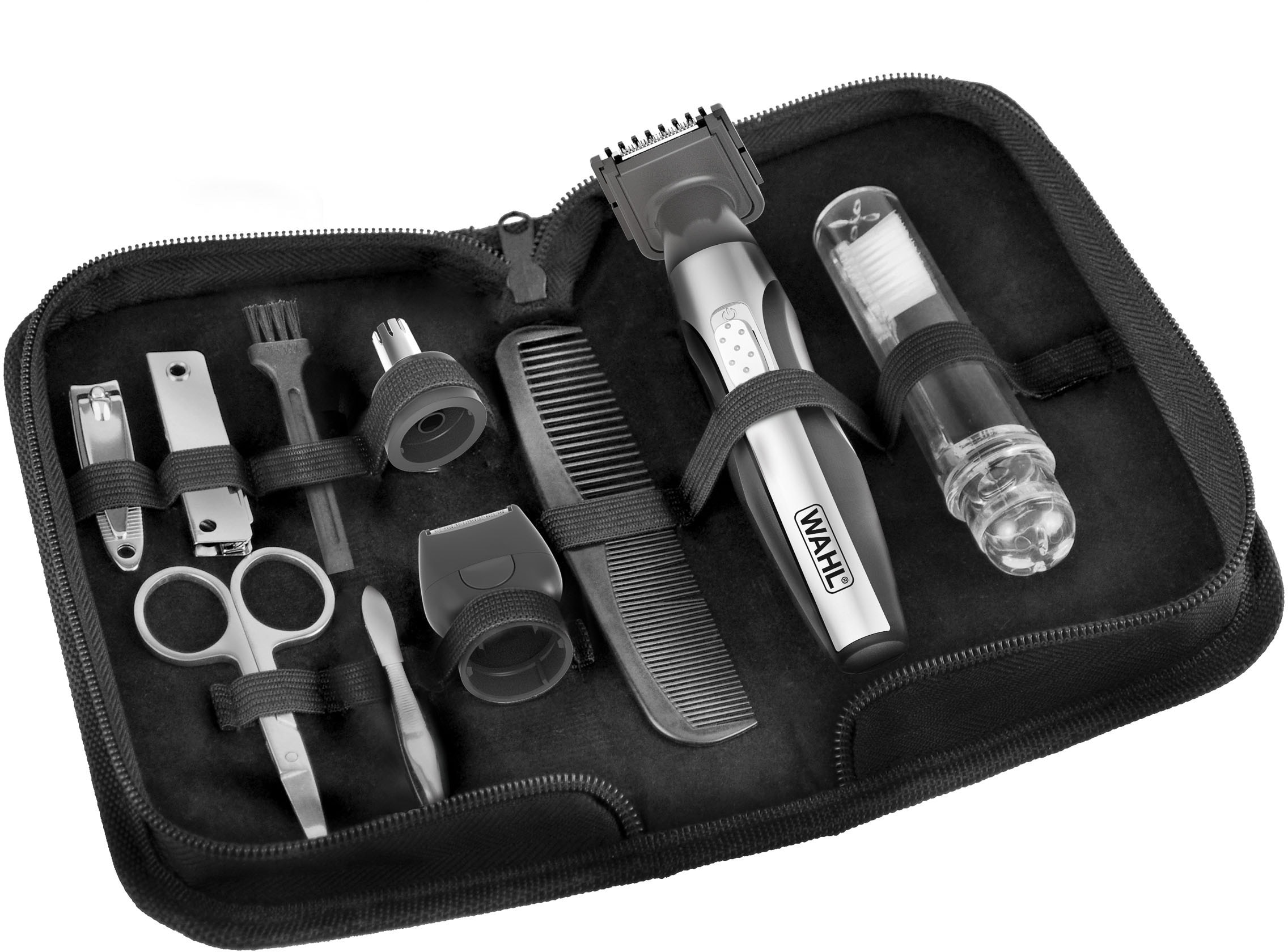 Wahl Multifunktionstrimmer »Travel Kit Deluxe«, 4 Aufsätze