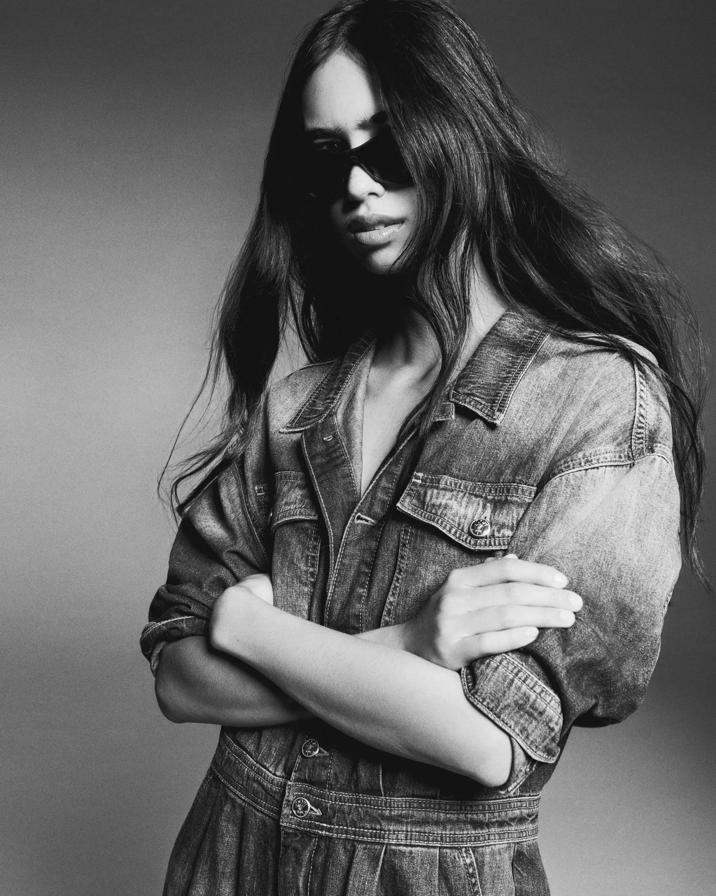 Joop Jeans Jumpsuit »Eleni« mit 3/4-Ärmeln, Regular Fit