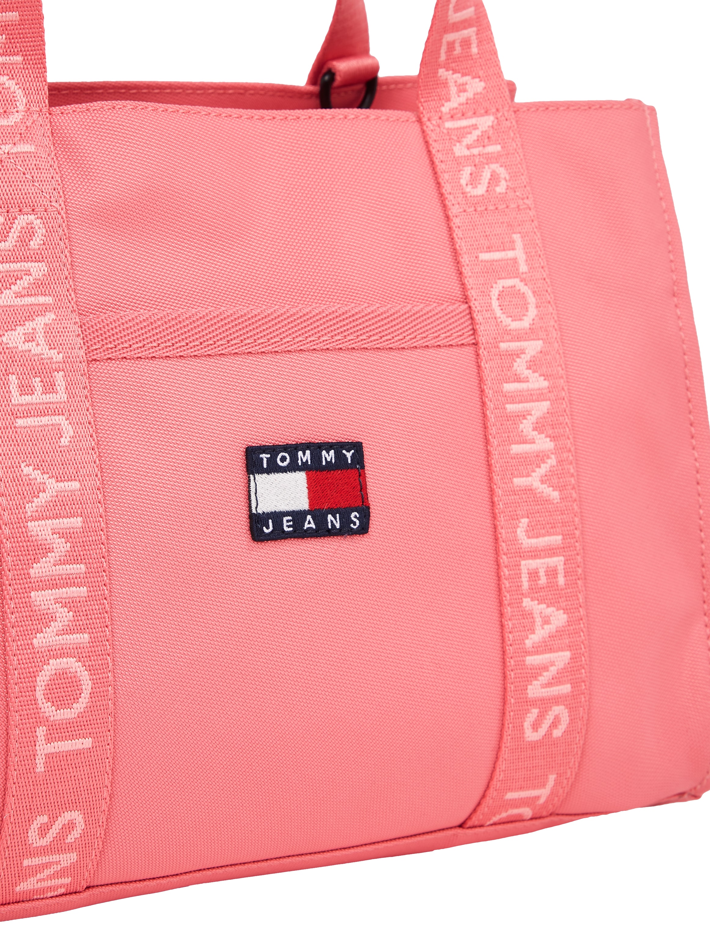 Tommy Jeans Shopper »TJW ESS DAILY MINI TOTE«, Damen Henkeltaschuhe Schultertasche, Shopper, Umhängetasche mit Logo