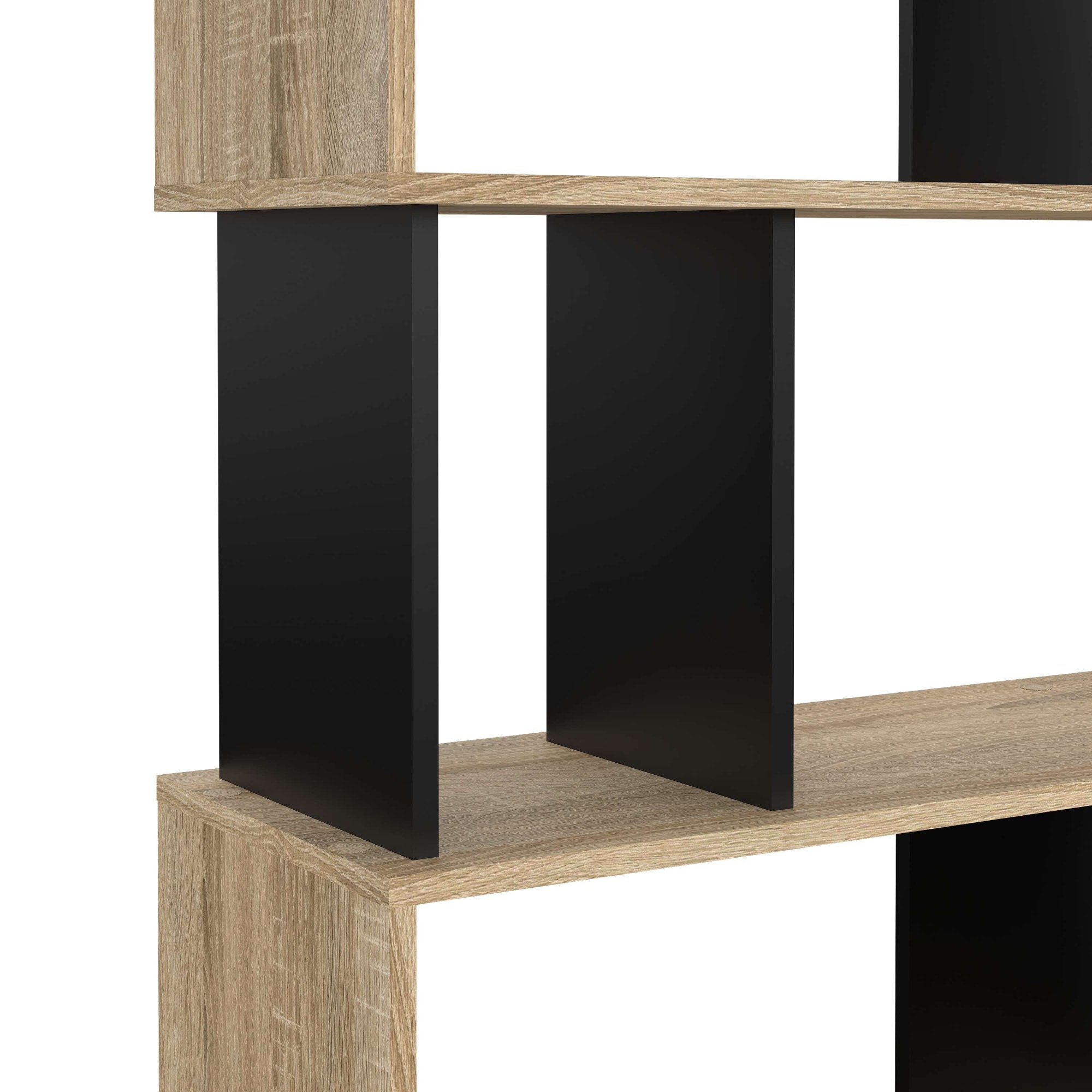 INOSIGN Bücherregal »Maze, Regal, Standregal, Stauraumregal, Multifunktional,«, Breite/Tiefe/Höhe: 80/29,5/175 cm, zweifarbig, mit vielen Fächern