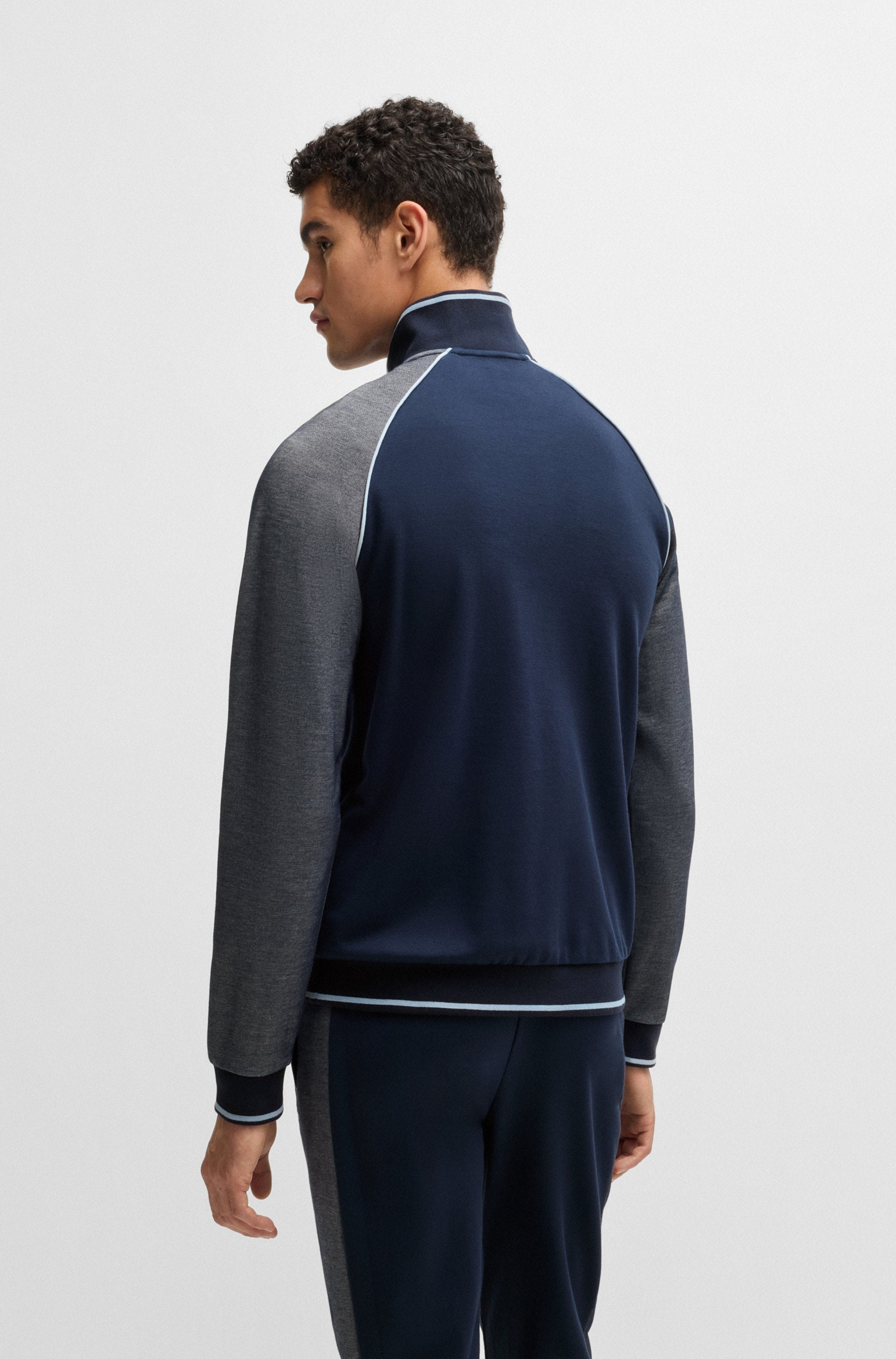 BOSS Sweatshirt »Tracksuit 1/4 Jacket«