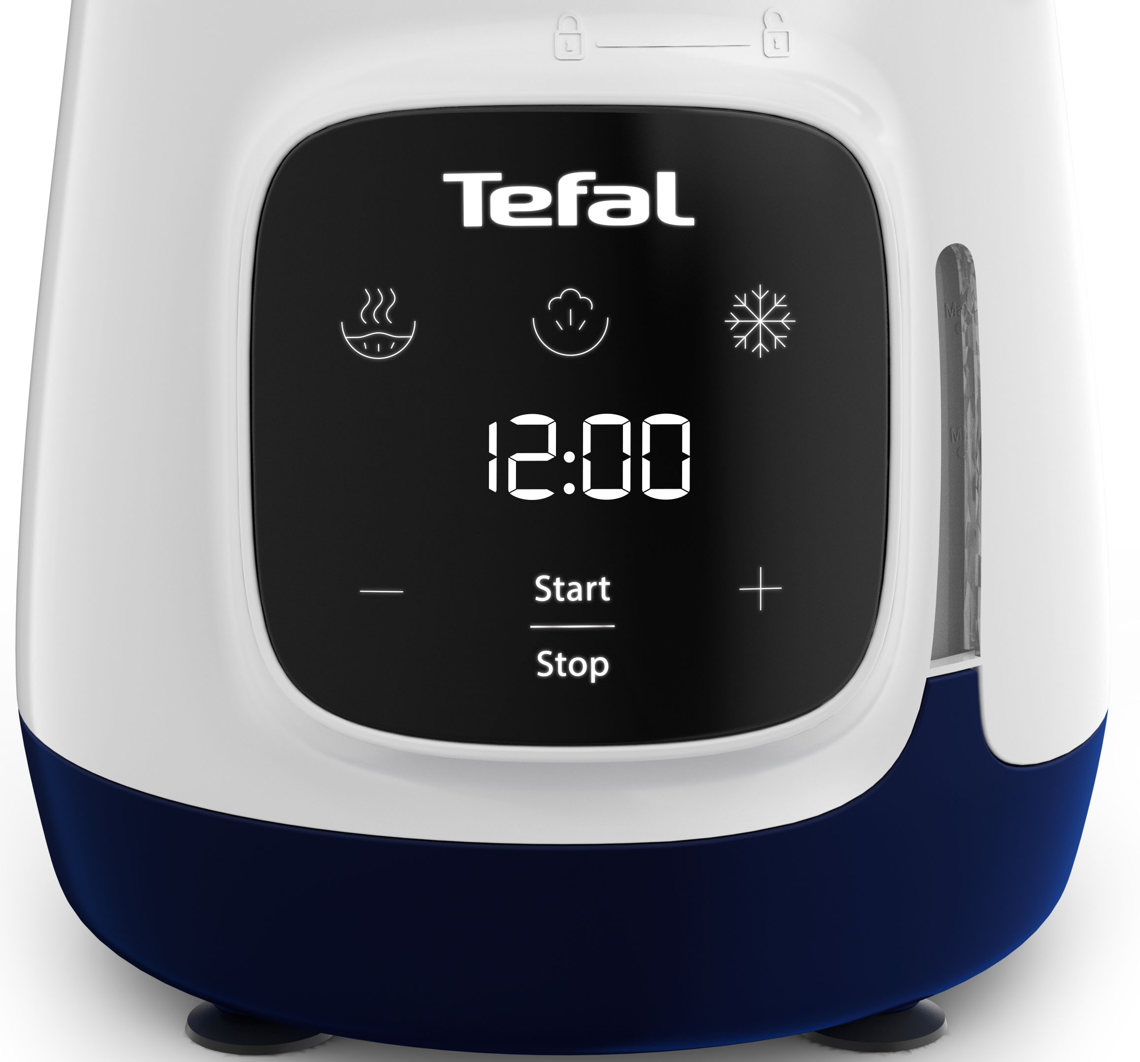 Tefal Stabmixer »HB55W4 Yummy Gourmet Babynahrungszubereiter«, 600 W, inkl. Stabmixer, Spatel, Messbecher, Keramikvorratsbehälter,Rezeptbuch