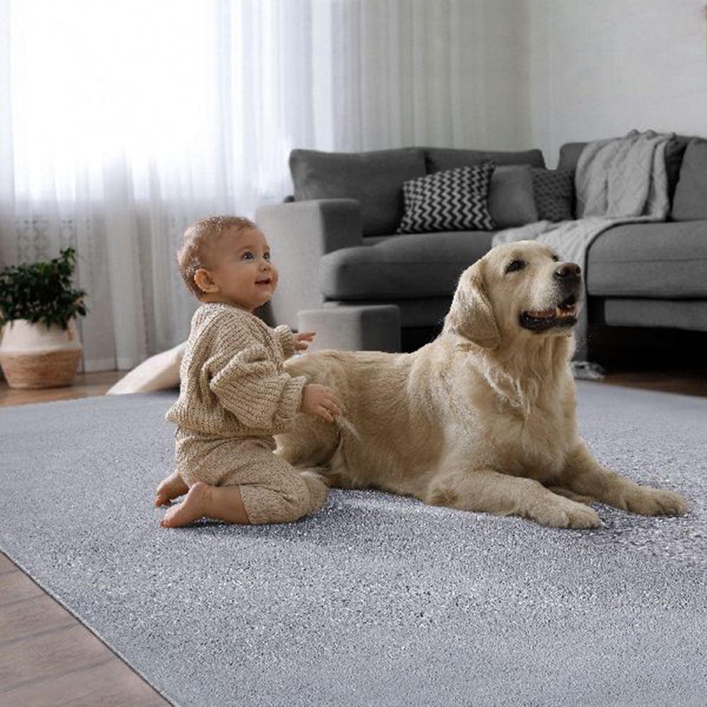 the carpet Teppich »Cosy«, rund, 11 mm Höhe, Wohnzimmer Teppich Fell-Optik waschbar elegant