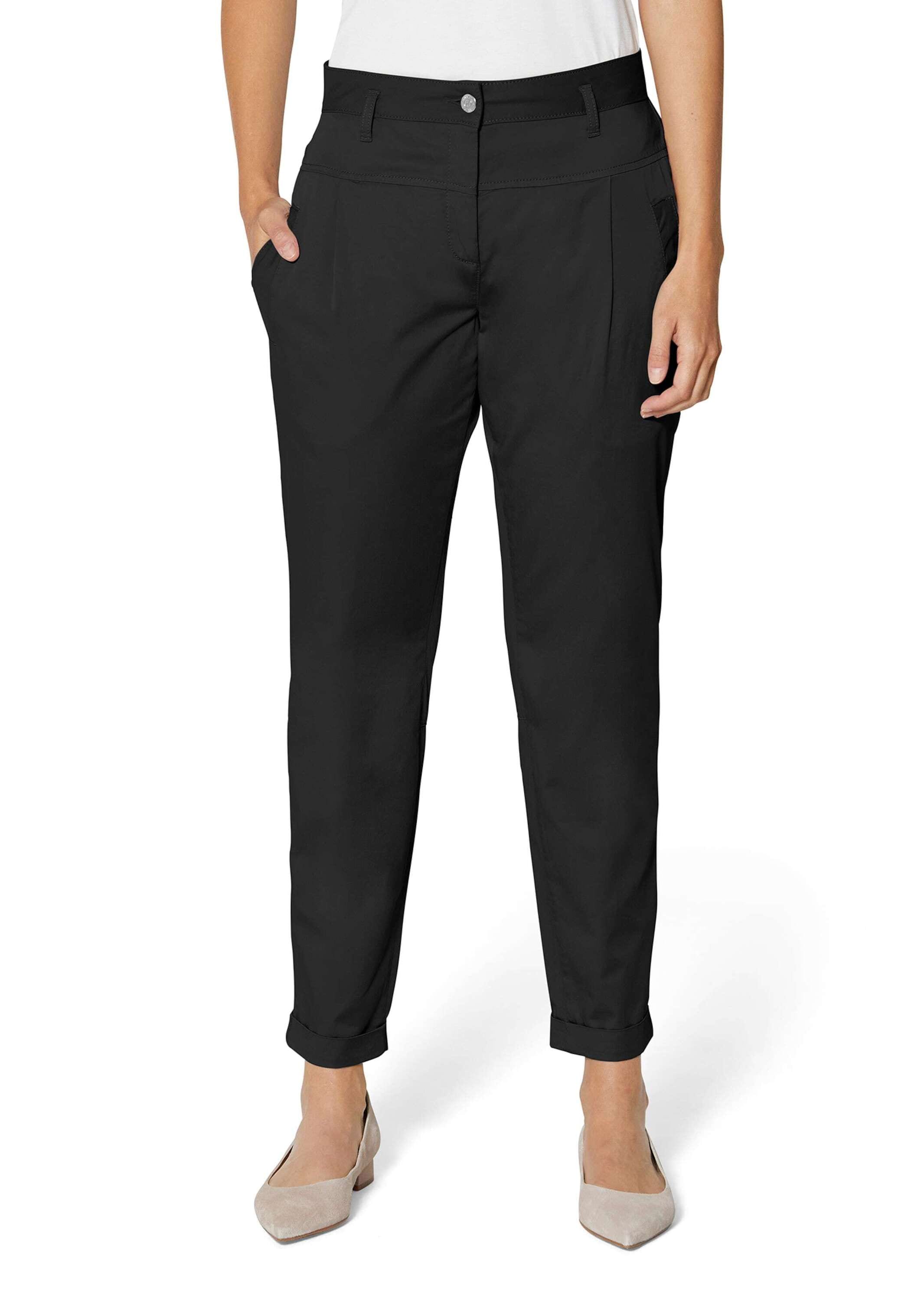 MADELEINE Chinohose »Hose Chino-Hose mit Bundfalten«